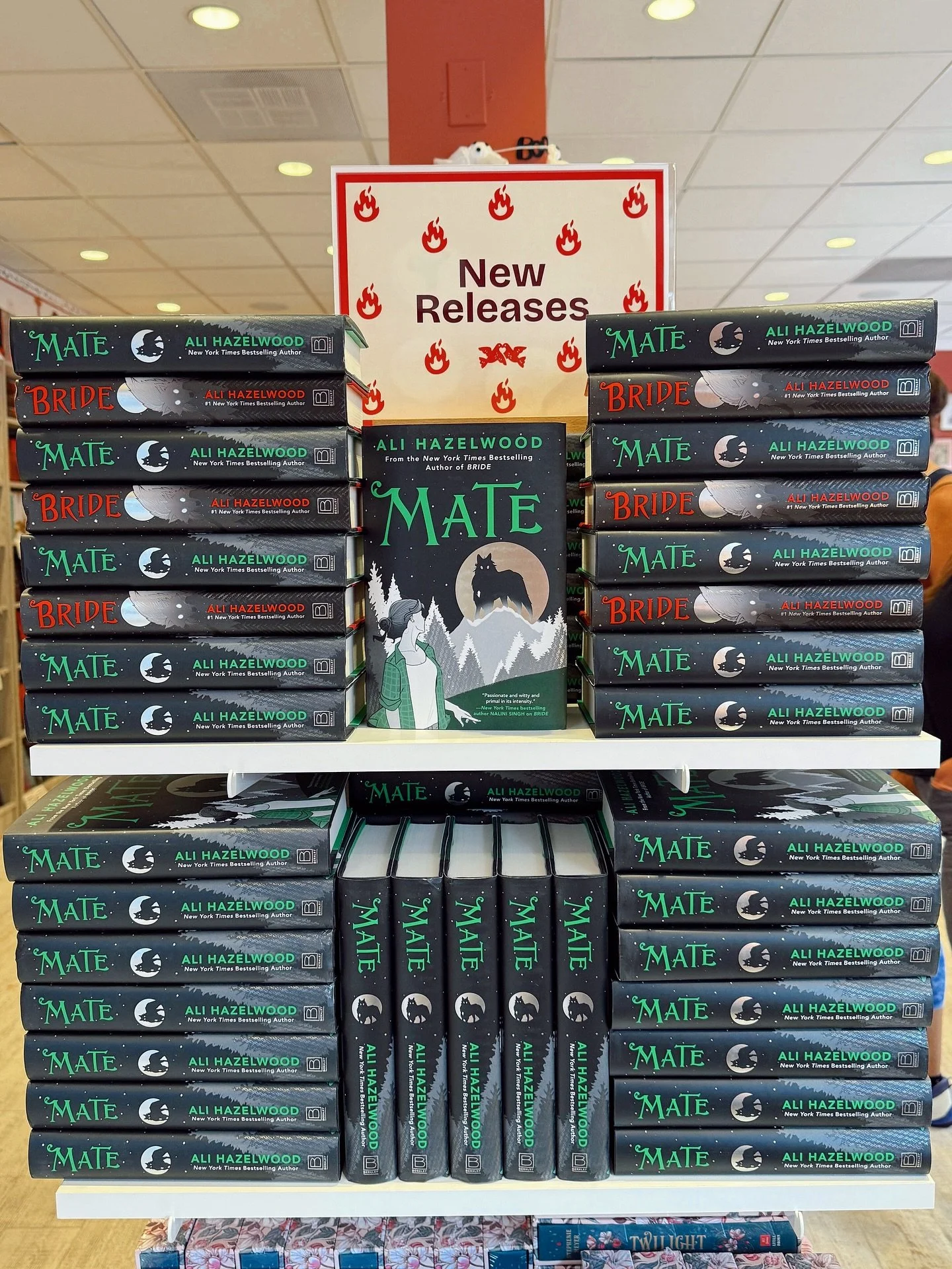 To celebrate the release of the anticipated Mate by @alihazelwood , we are giving away 2 signed copies of the book. 

To qualify for the raffle, you must make a purchase in the store and enter your name in the pool. We will announce the winner next w