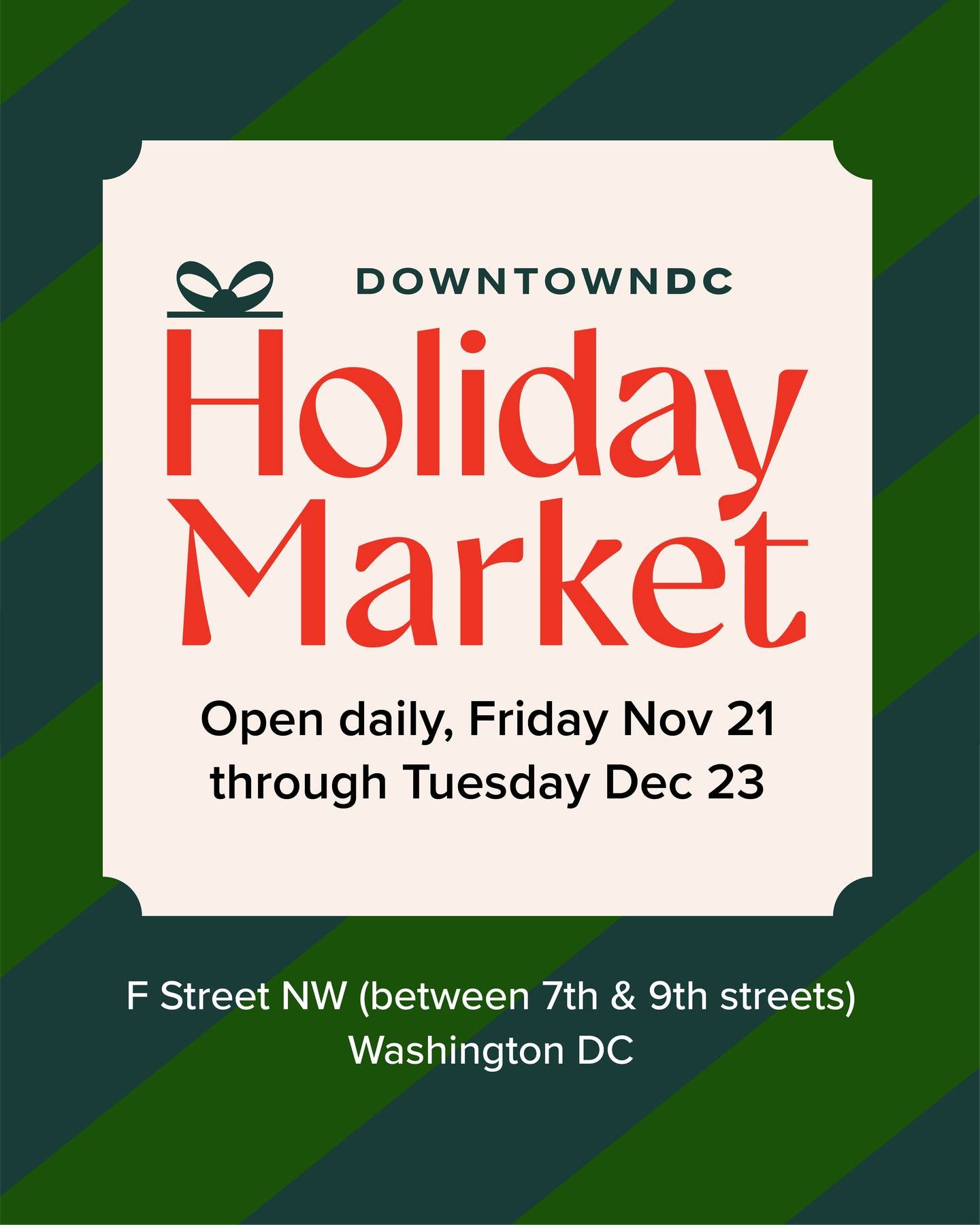 We are SO EXCITED for our first year at the downtown DC holiday market in Chinatown/ Gallery Place! We&rsquo;ll have book blind dates, exclusive merch, and lots of holiday gifts ✨

PS - you can find our friends from @mahoganybooks at booth #14, and o