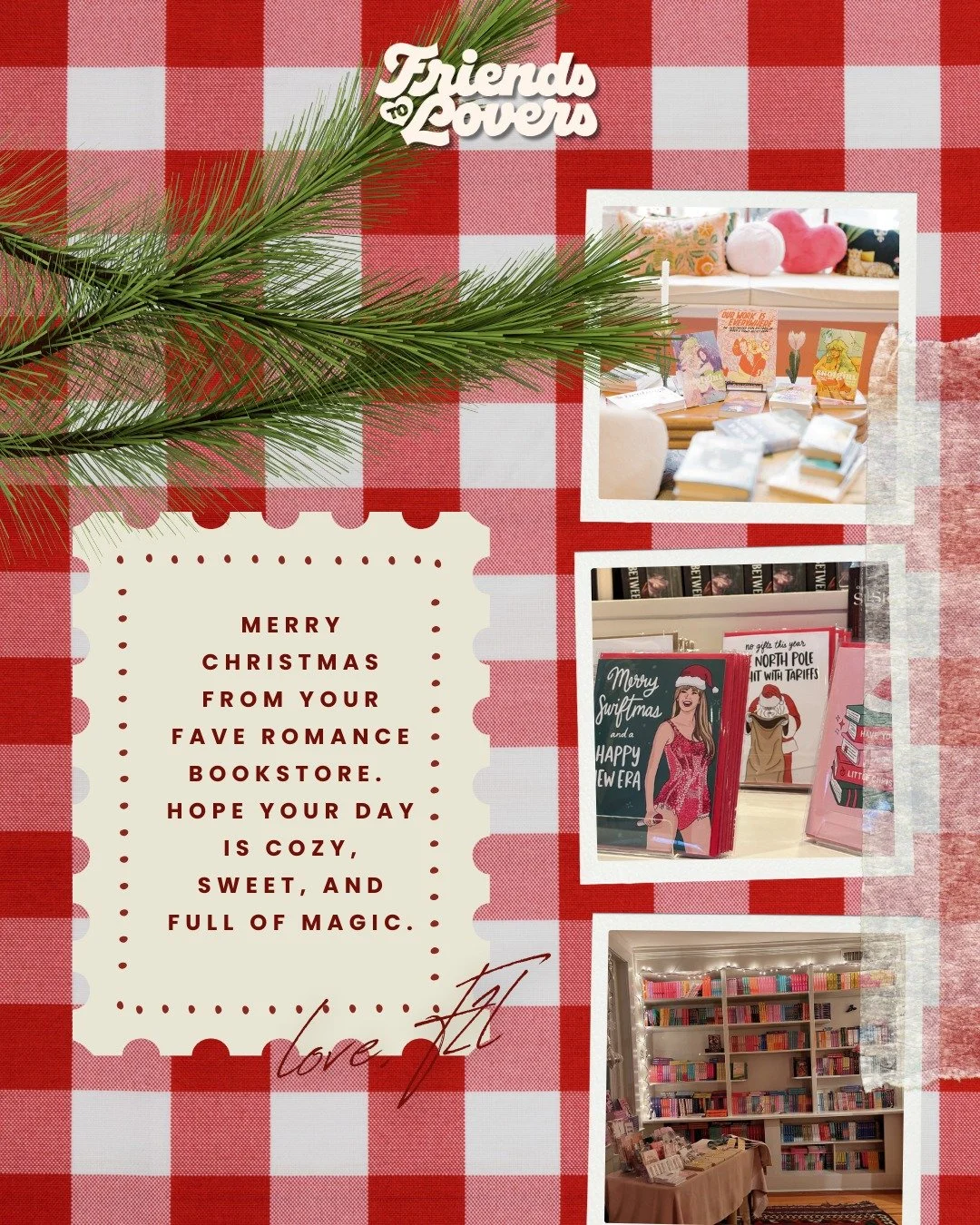 hi lovers, wishing you the warmest, coziest christmas 💗🎄
whether you're curled up with a book, celebrating with your people, or just taking a quiet moment for yourself, we&rsquo;re sending you so much love today. thank you for making this little bo