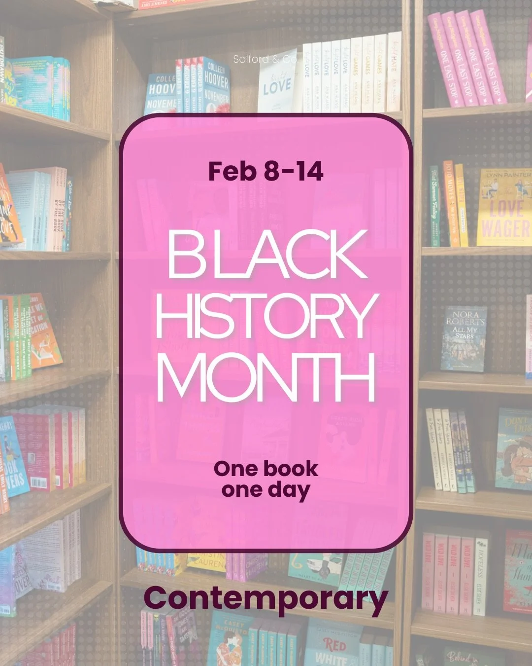 As a big contemporary fan, I had so much fun making this list (yes i&rsquo;m late, i have very poor time management skills hahaha)

One thing that&rsquo;s really exciting about this list is how many of these authors have rich catalogues. If you love 