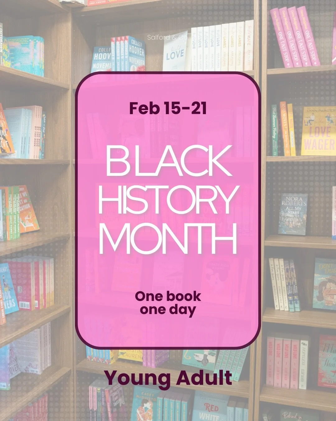 It&rsquo;s YA week! I love these sweet wholesome stories that show characters coming of age and learning about themselves ❤️❤️❤️

#bhm #romancebooks
