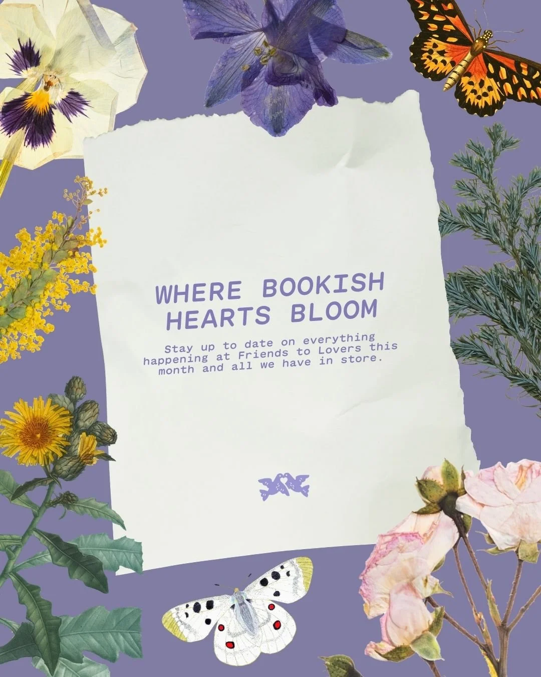 March is HERE, lovers 🌷
A new month, new stories, longer days and a fresh chapter waiting to unfold.

We&rsquo;re welcoming the shift into spring with cozy gatherings, creative workshops, and all the bookish moments you love, plus a few things bloom