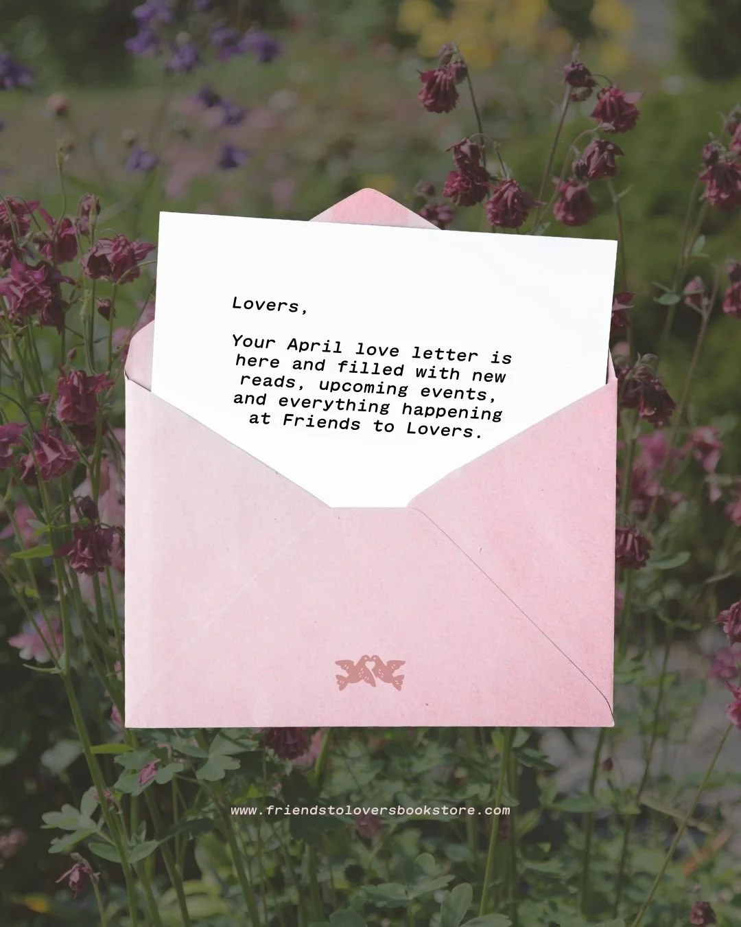 April is HERE, lovers 🌷✨
A new month, new stories, and a calendar full of moments you won&rsquo;t want to miss.

We&rsquo;re stepping into April with everything from Drag Night Smut Reading and cozy book clubs to author signings, pop-ups, and a few 