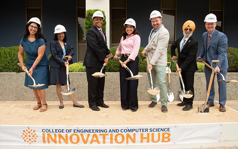 CSUF Breaks Ground on Innovation Hub for Tech and Engineering Students