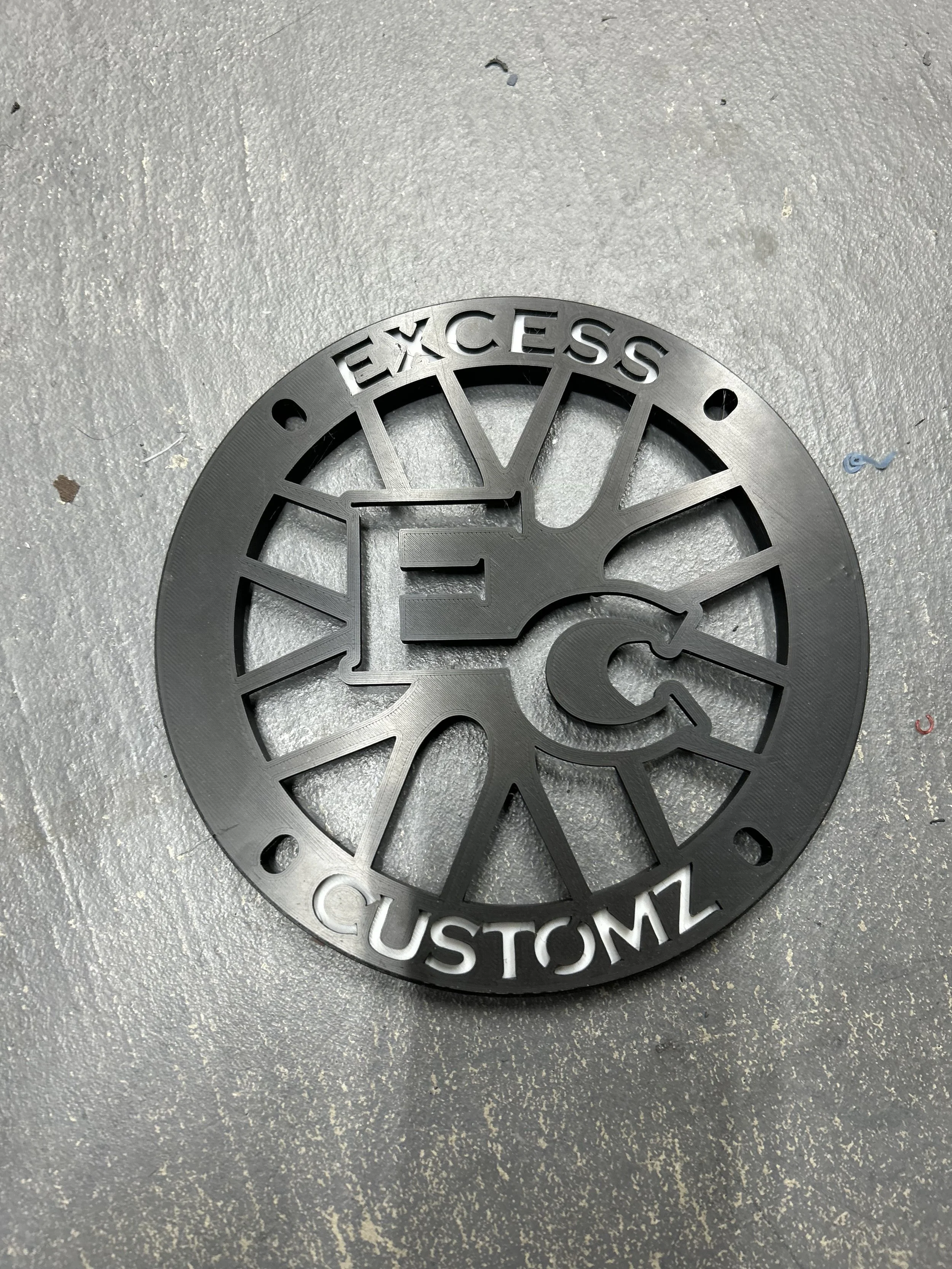 custom speaker grill bedroll cruiser