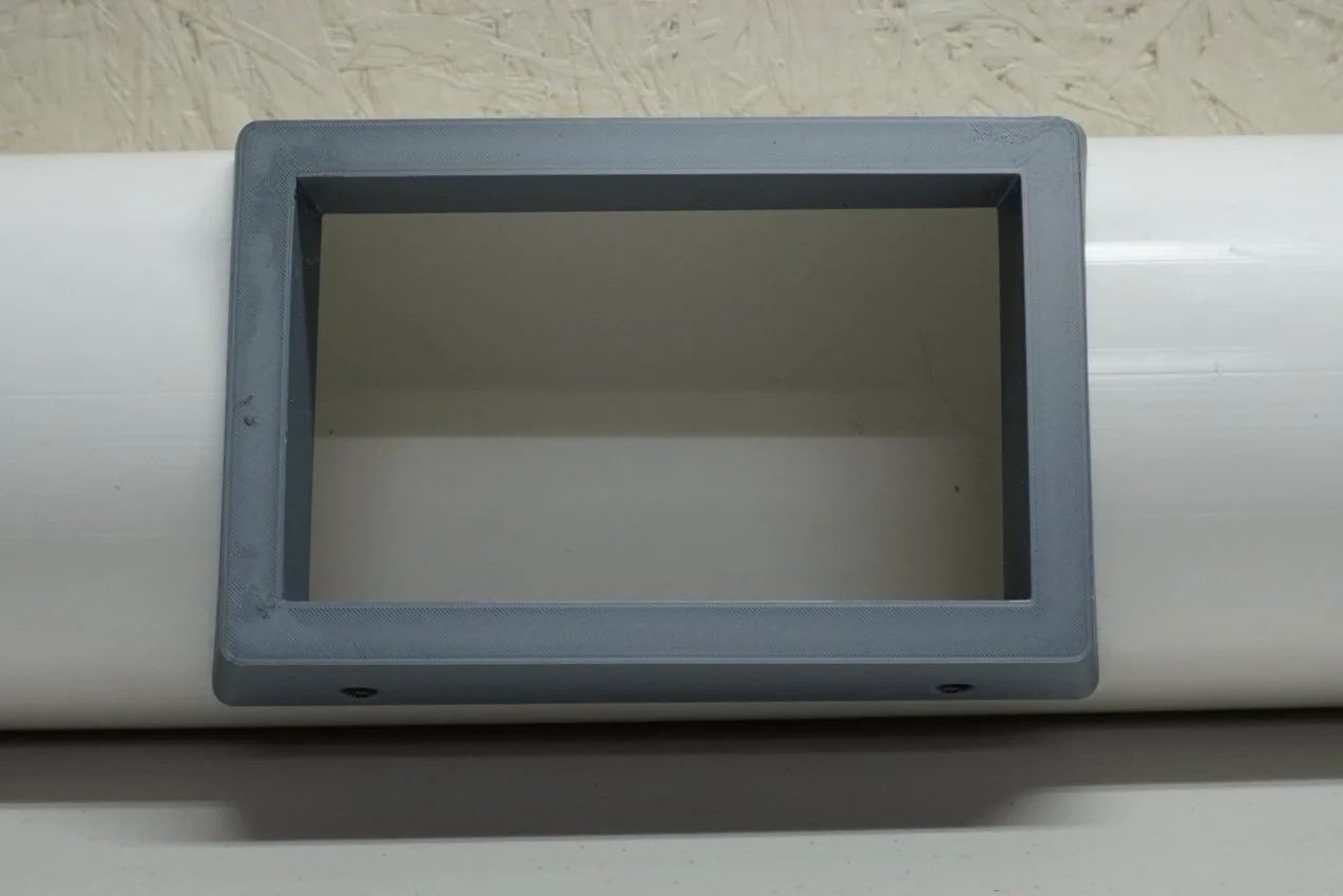 Motorcycle Bedroll receiver double  DIN