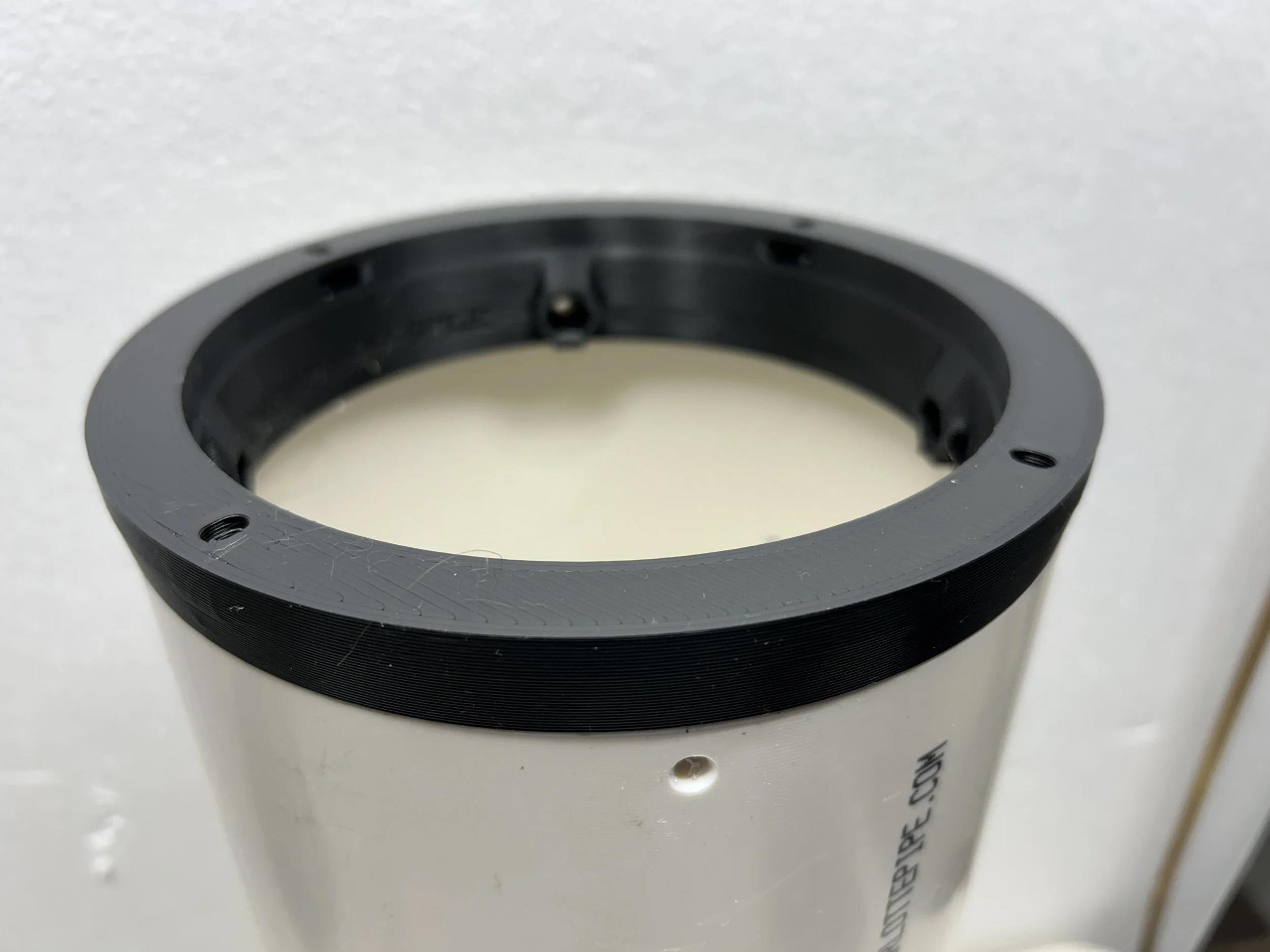 4" Speaker Mount Baffle 4"sch40 tube