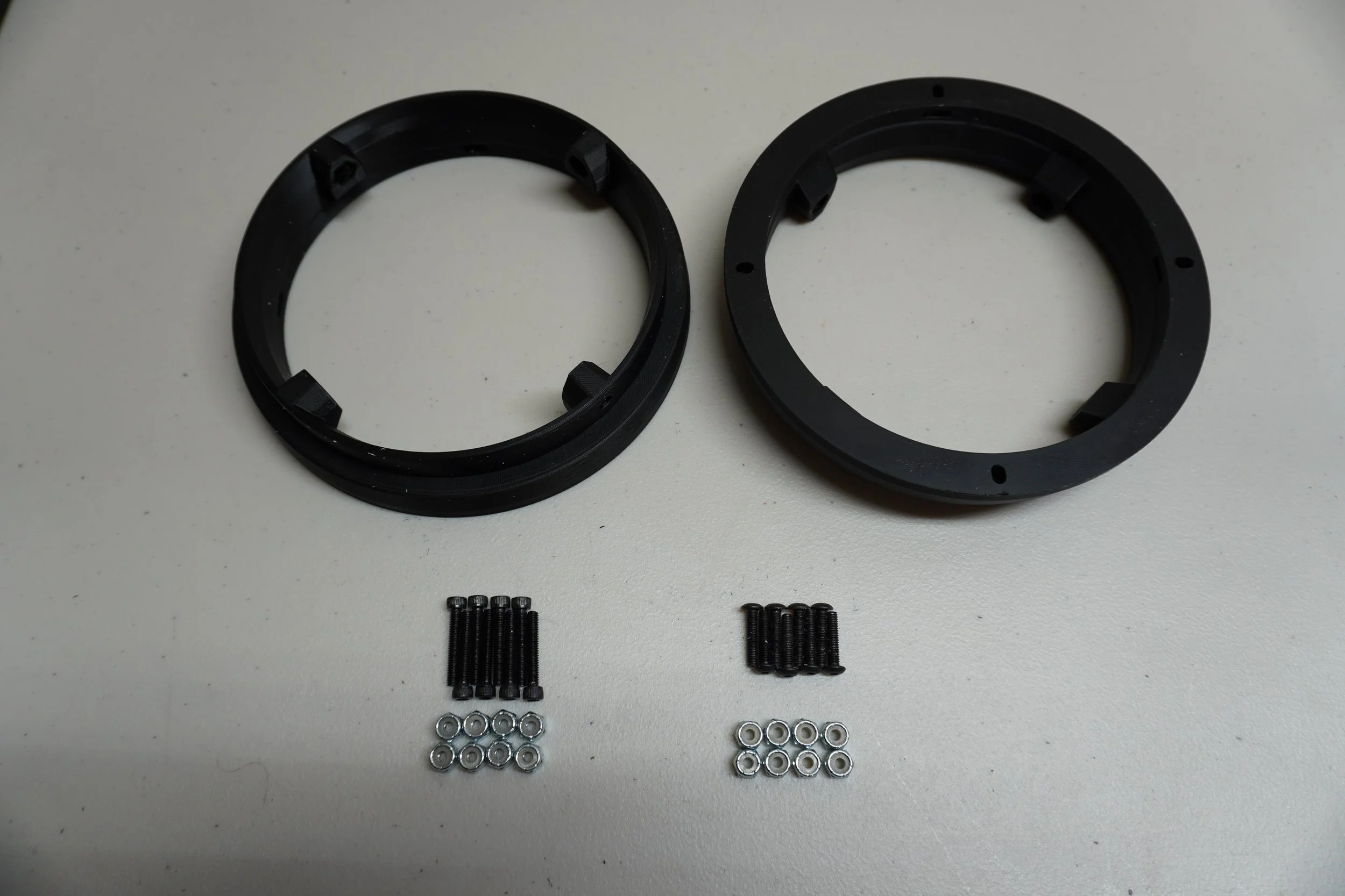 Motorcycle baffle 8" tube speaker