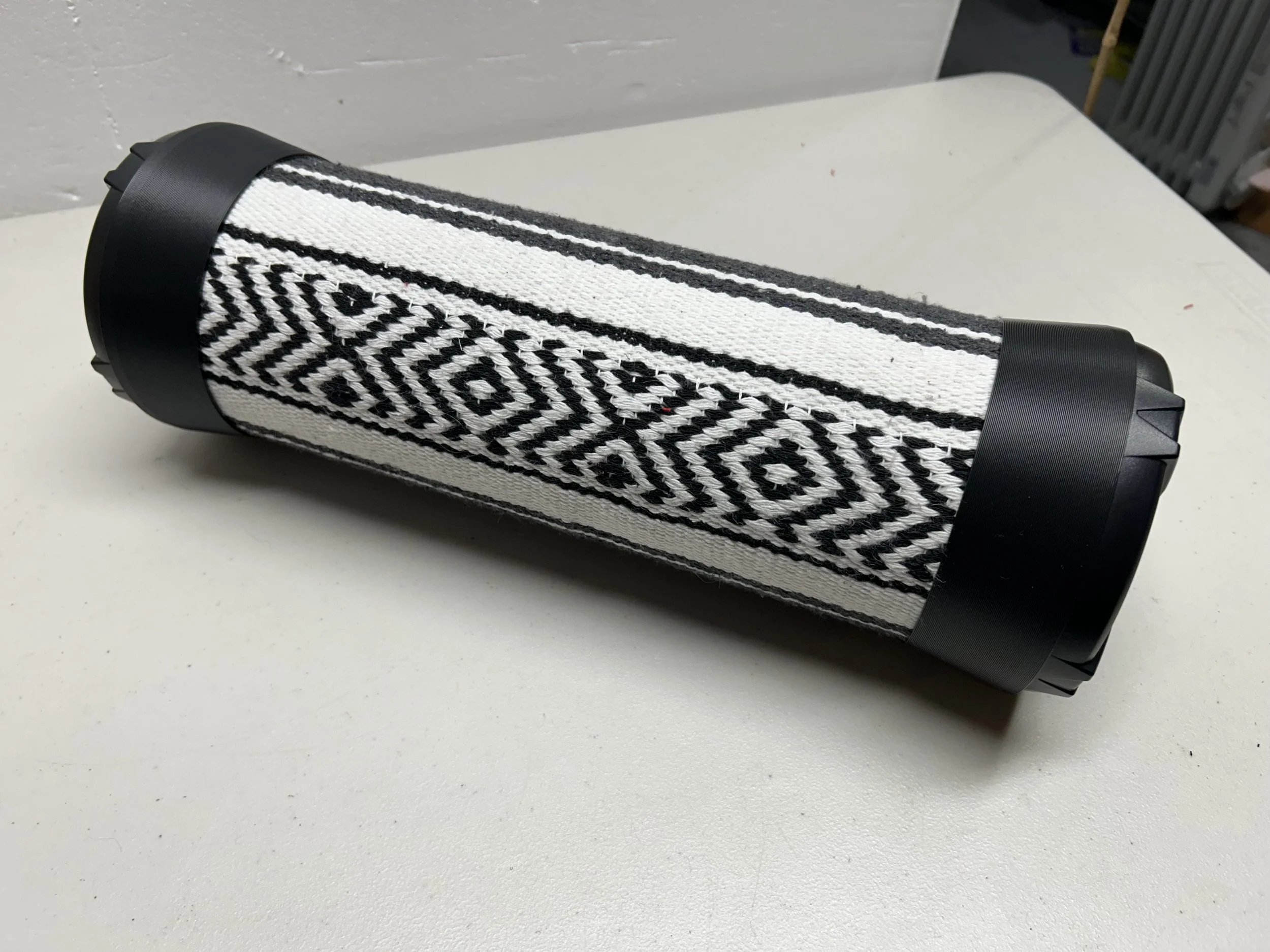 motorcycle bedroll speaker 4" tube 4" speaker
