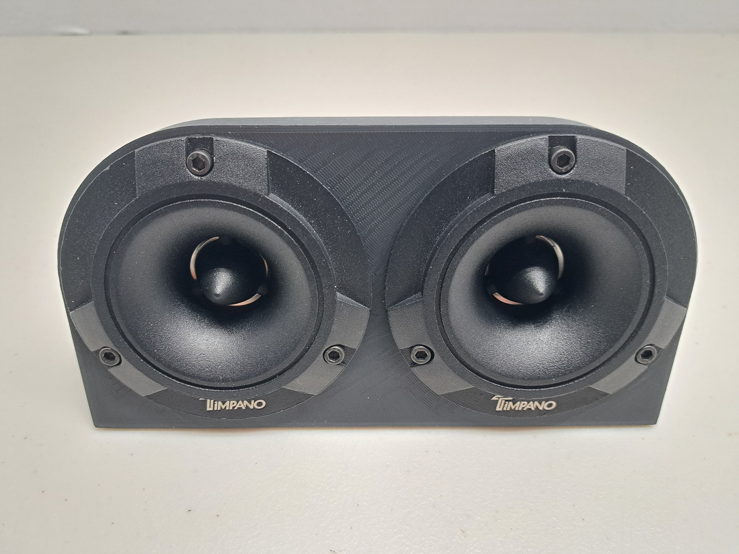 motorcycle tube tweeter mount