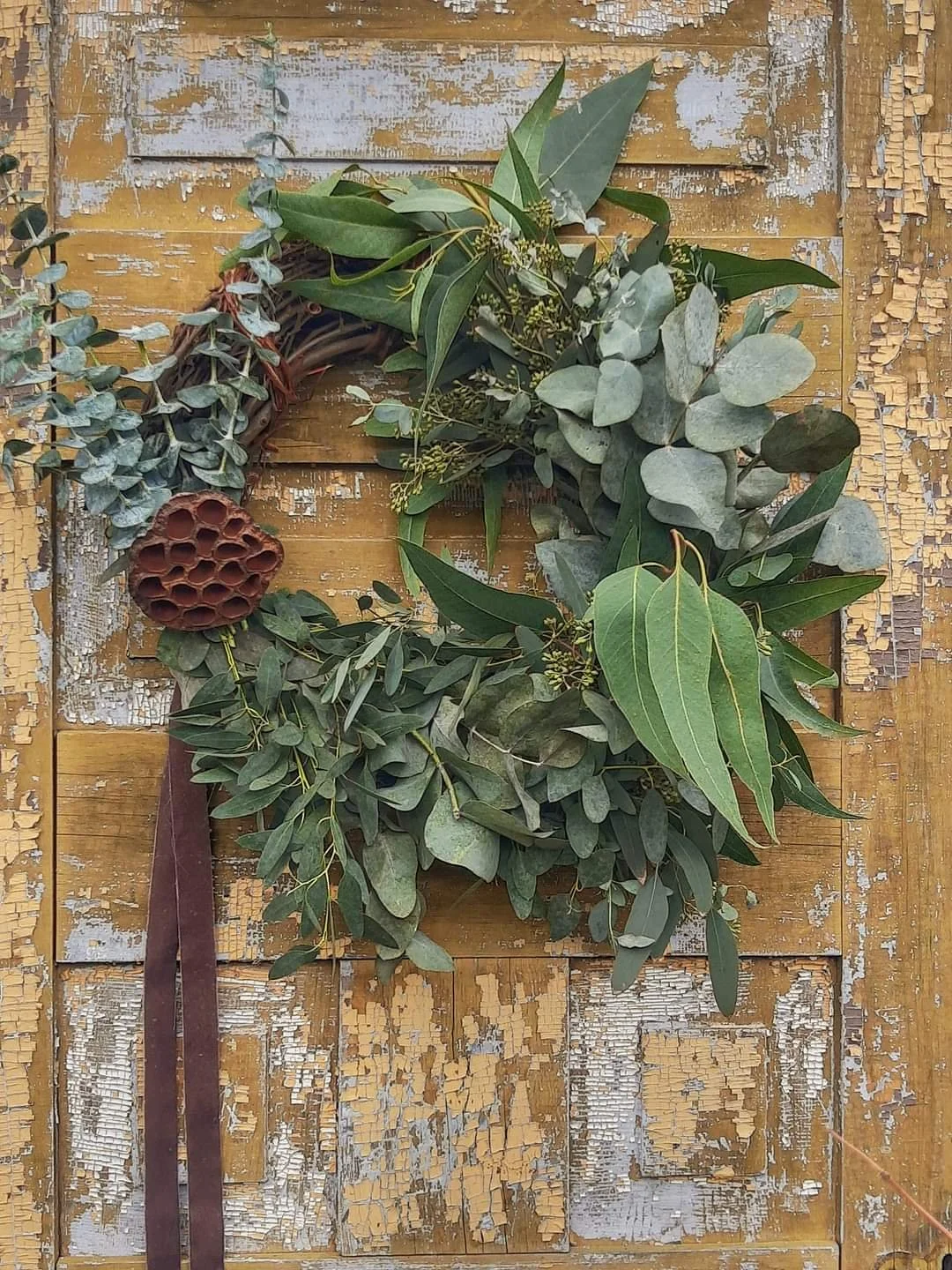 Wreathmaking- Fresh Eucalyptus & Dried Flowers