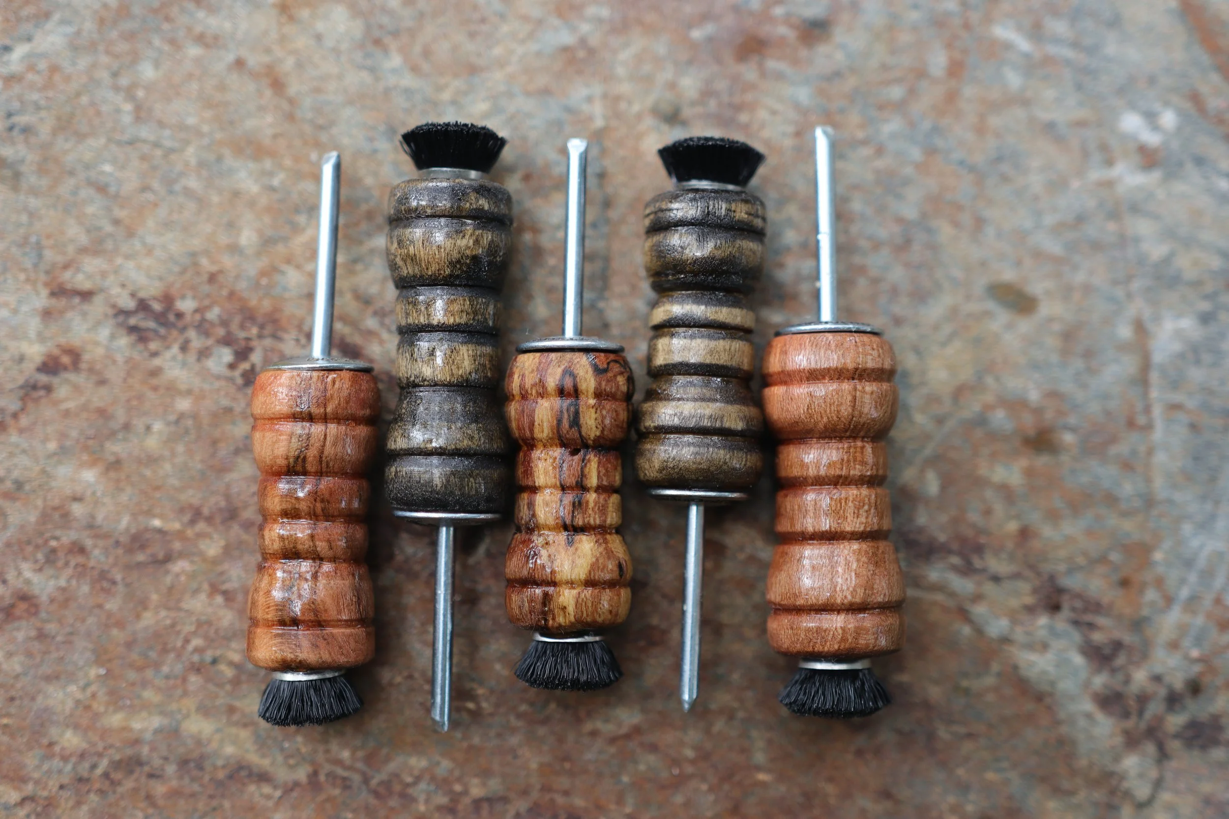 Custom red oak and white oak golf tool