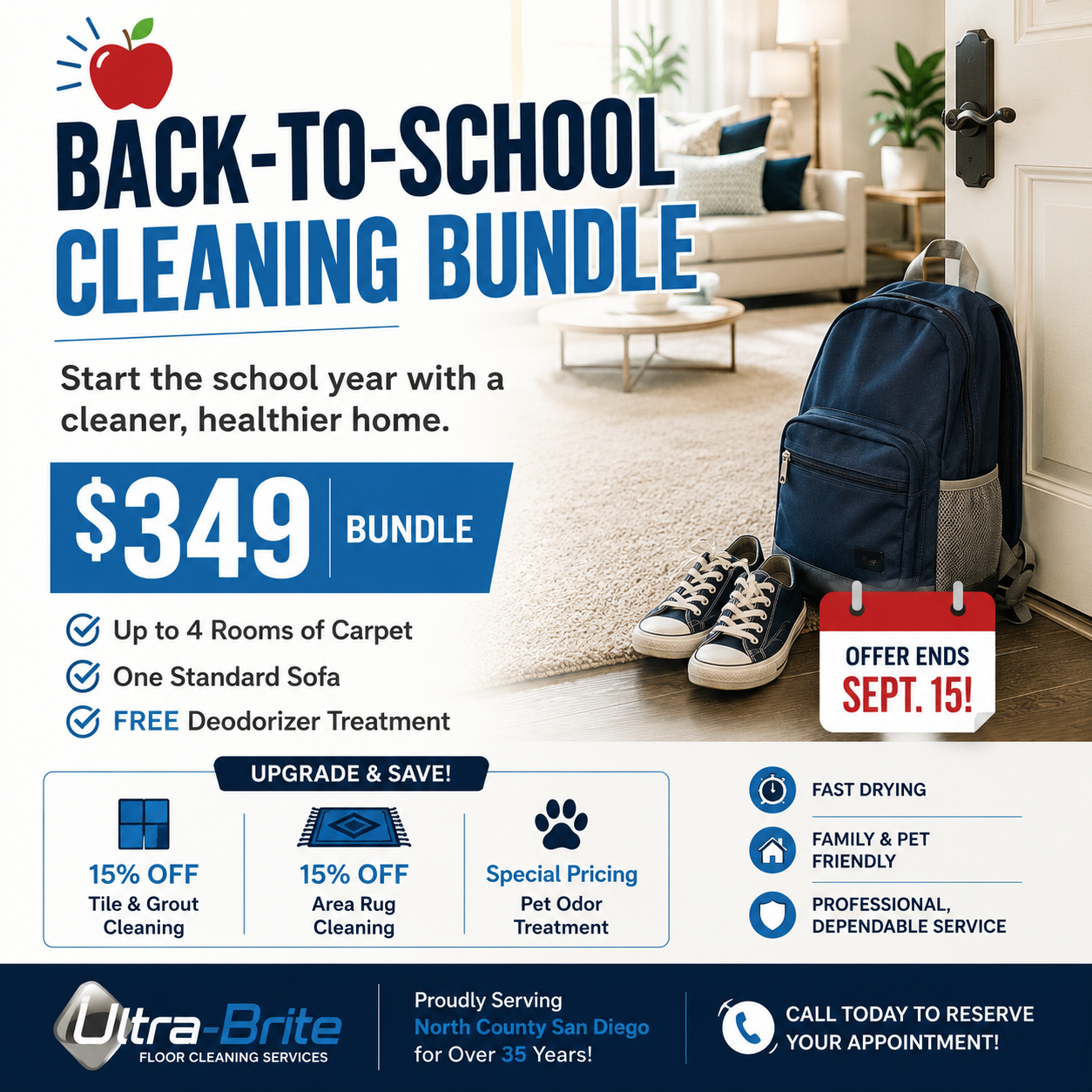 Start the School Year with a Cleaner, Healthier Home