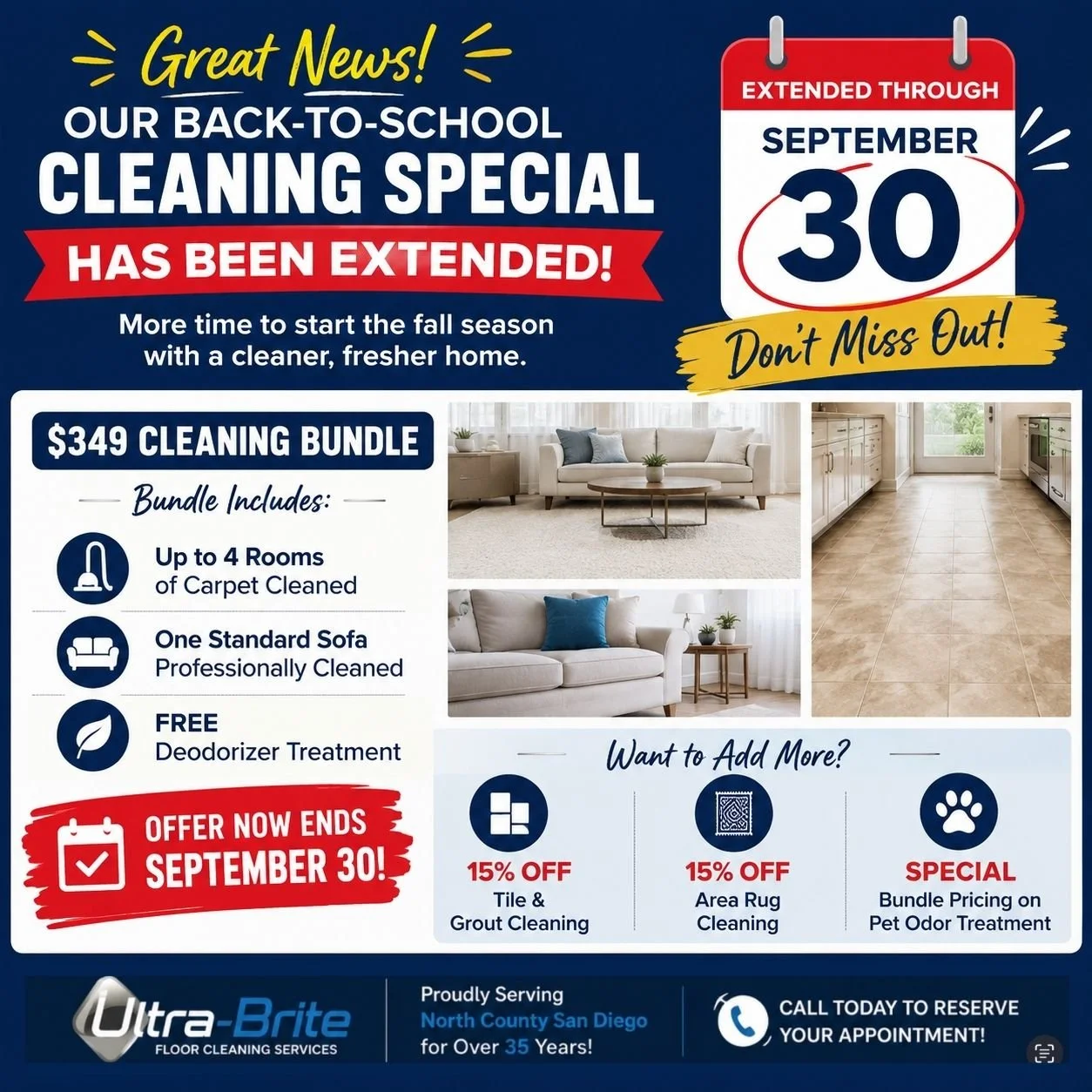 Start the School Year with a Cleaner, Healthier Home