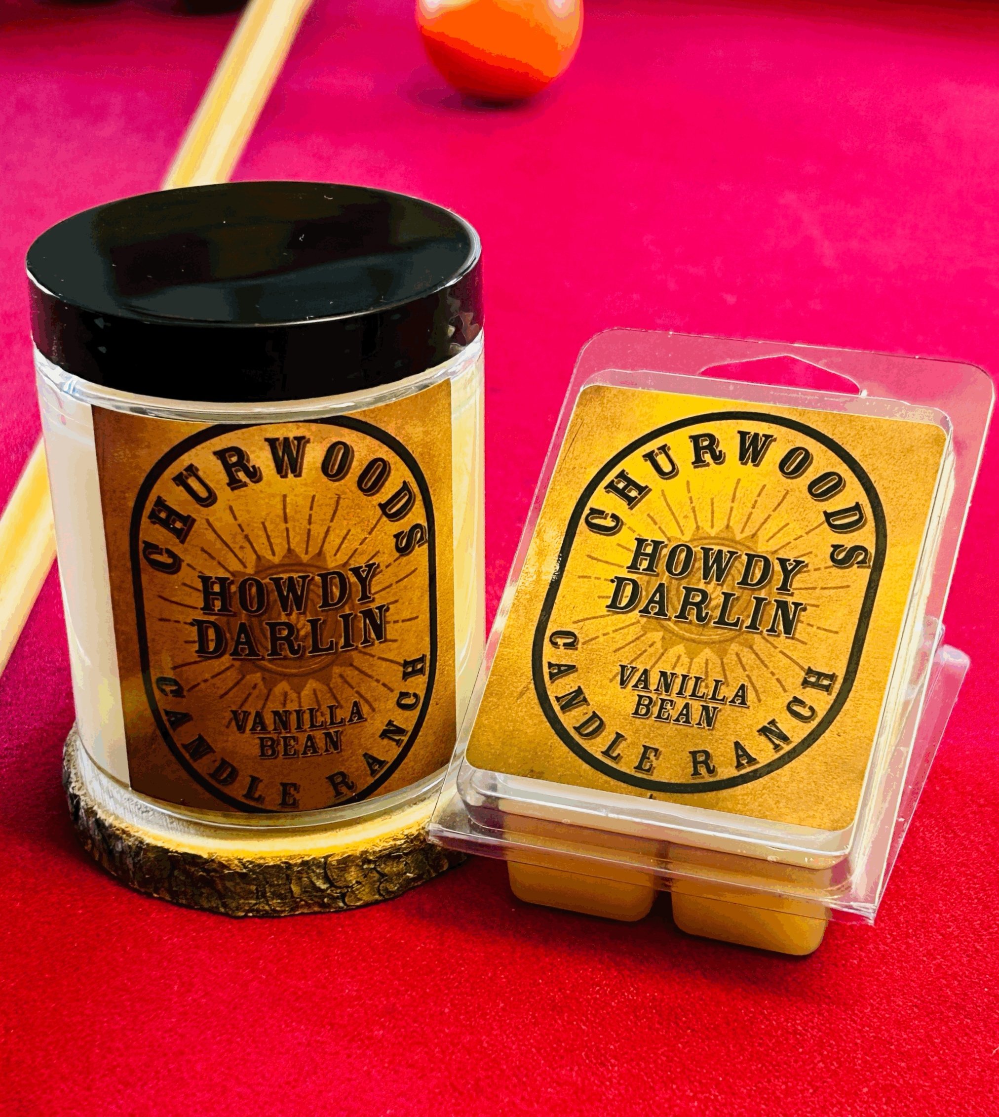 Howdy Darlin Candle and Tart Set