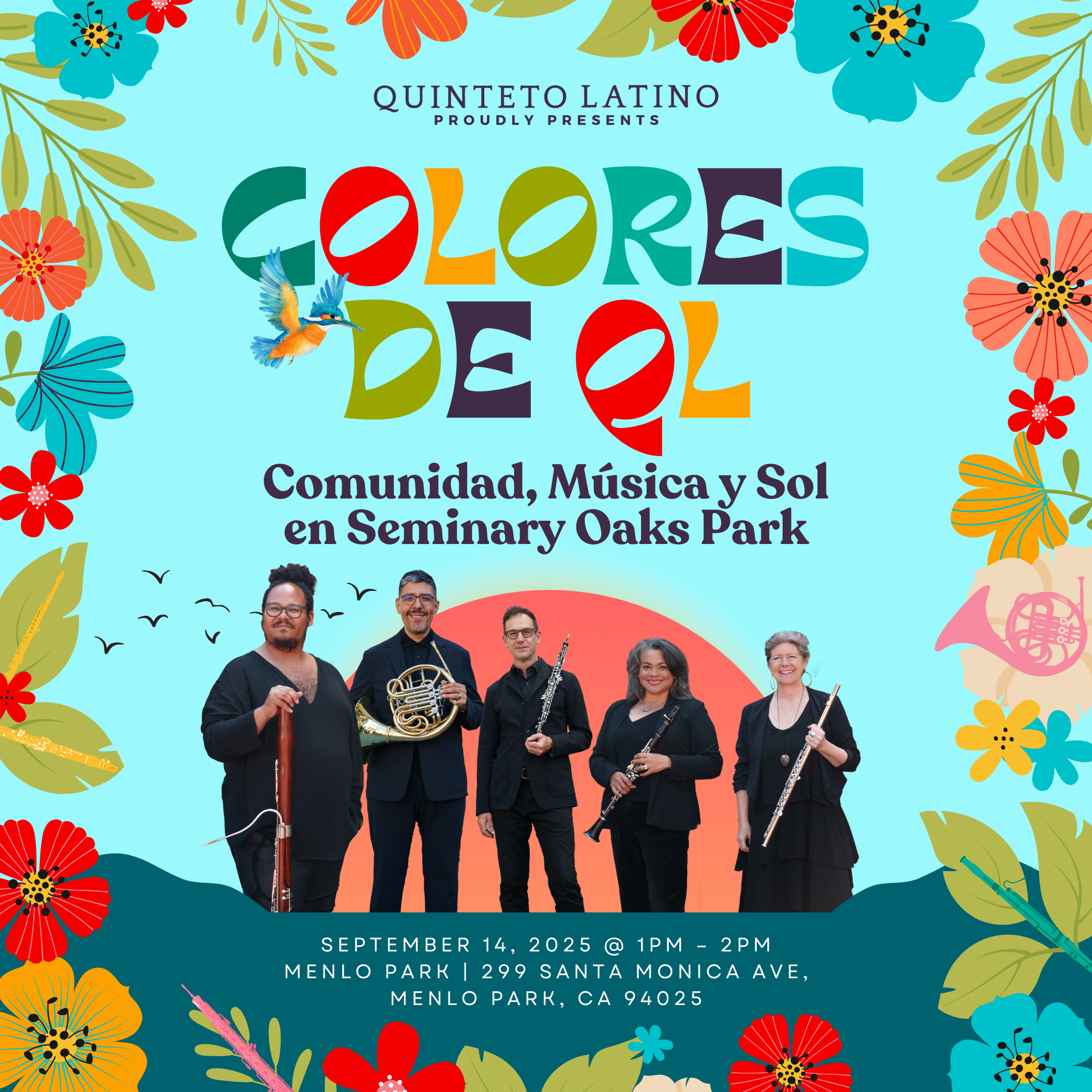 Colores de QL - Comunidad, Música y Sol en Seminary Oaks Park