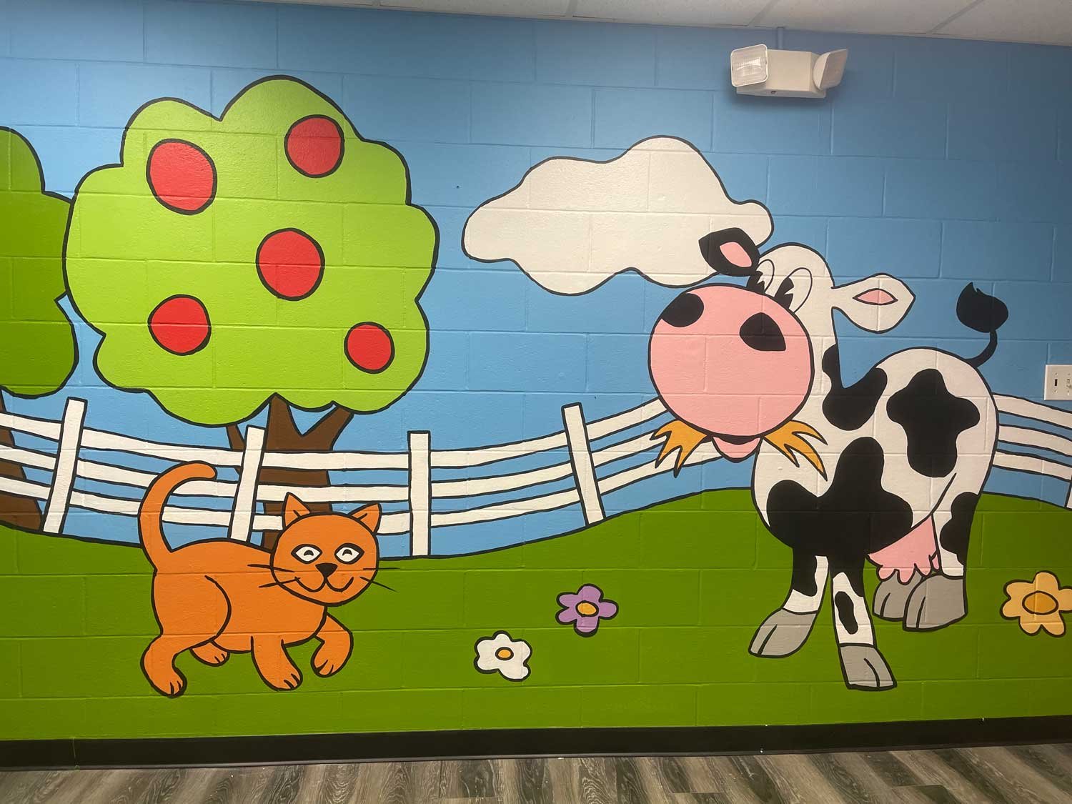Kittens and cows