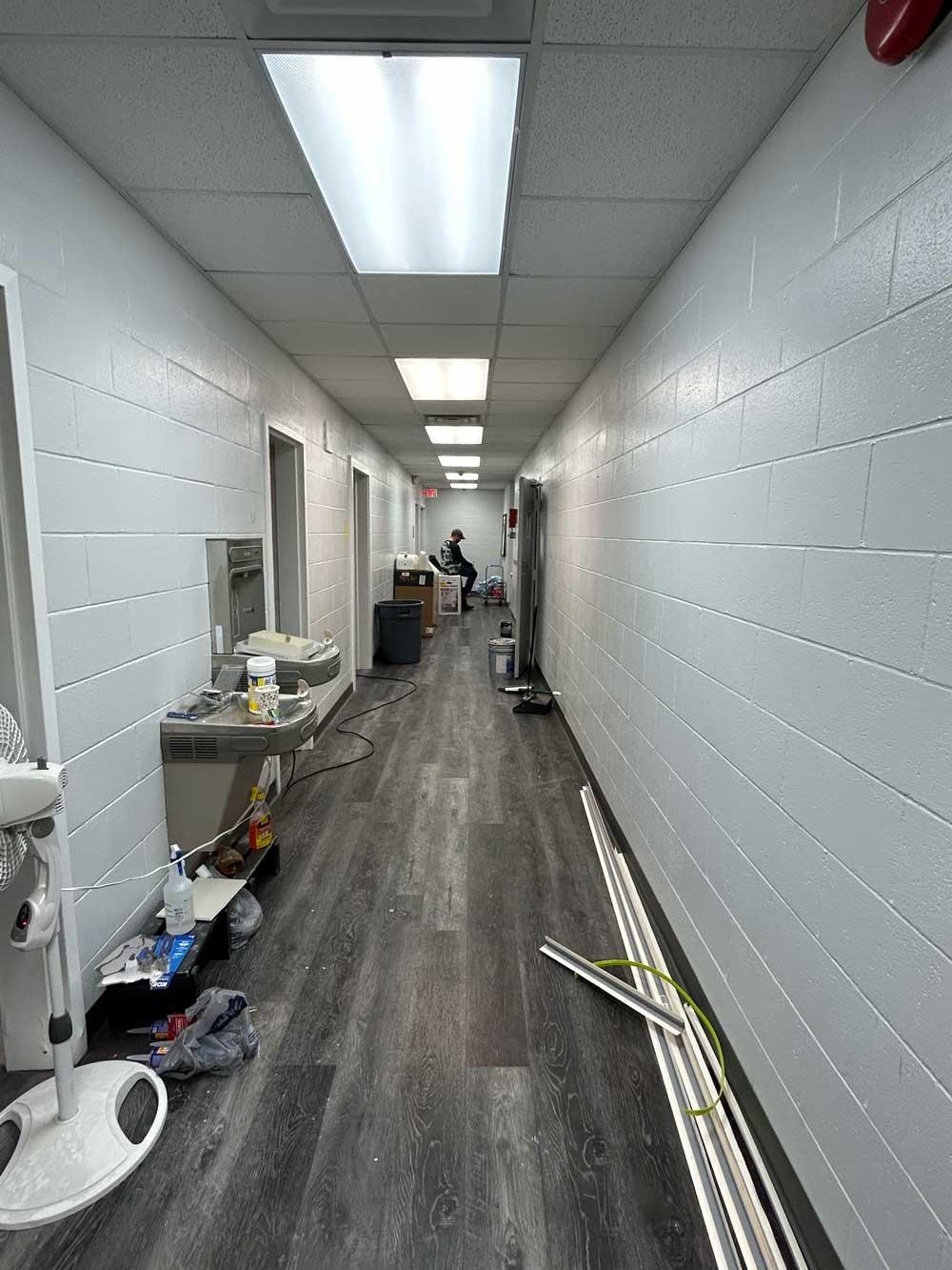 Before: Hallway