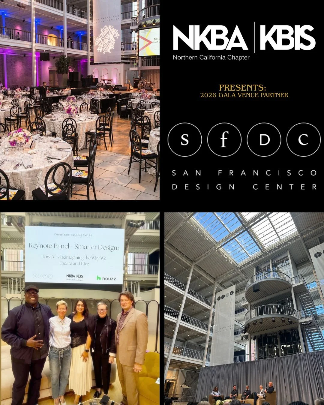 We are honored to present The By Design Gala Venue Partner @sfdesigncenter 

The San Francisco Design Center is a partner of the design industry and @nkbanortherncalifornia . Over the years our friends at the SFDC have welcomed our members to incredi