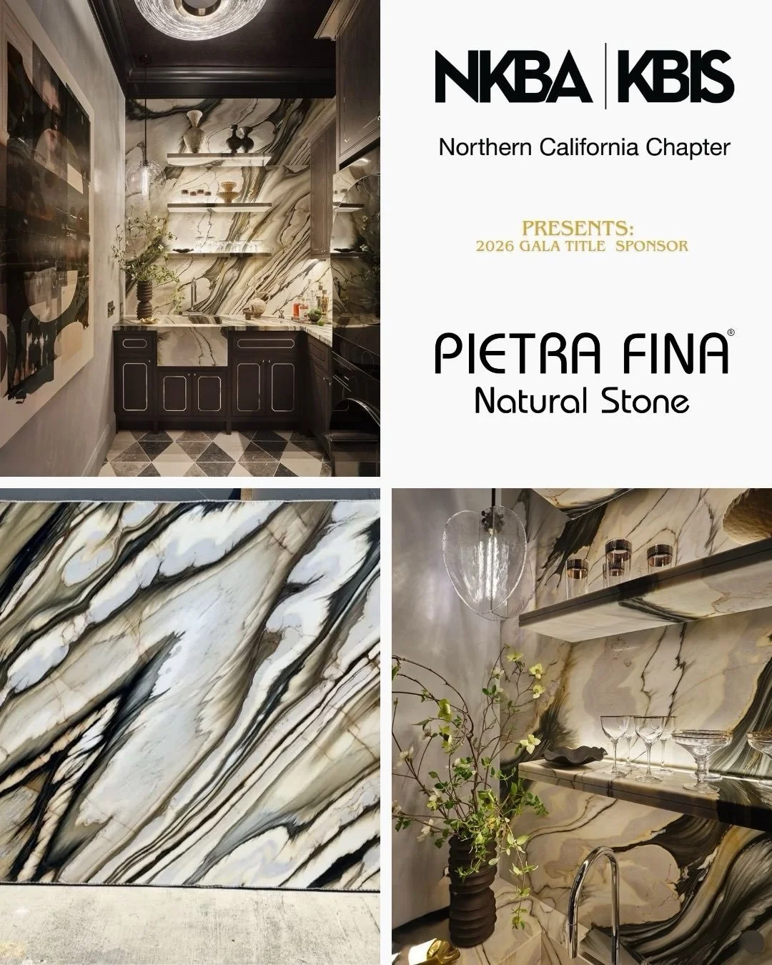 We are honored to present The By Design Gala Title Sponsor @whitemarble_pietrafina 

Pietra Fina is a partner of the design industry helping the creators of our community with some of the most incredible designs we have seen, like this beauty from @k