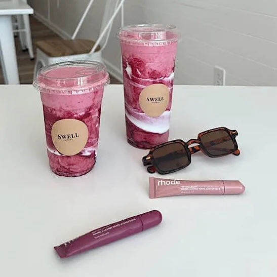 &ldquo;i have everything i need&rdquo; 🥤🍓🍒💋