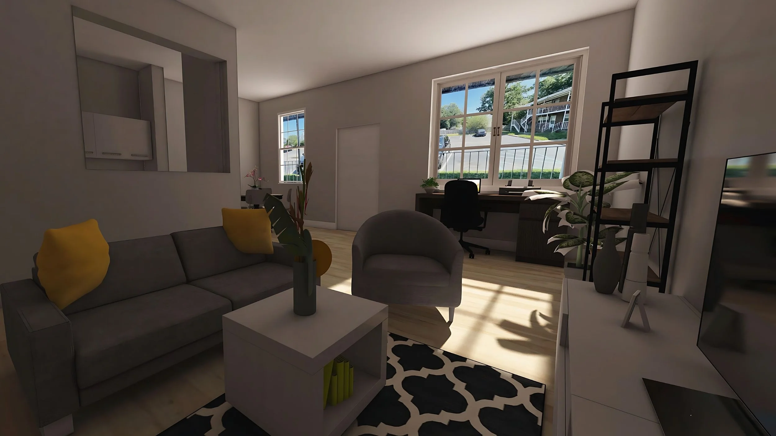 Computer Generated Image, built by Waves & Williams