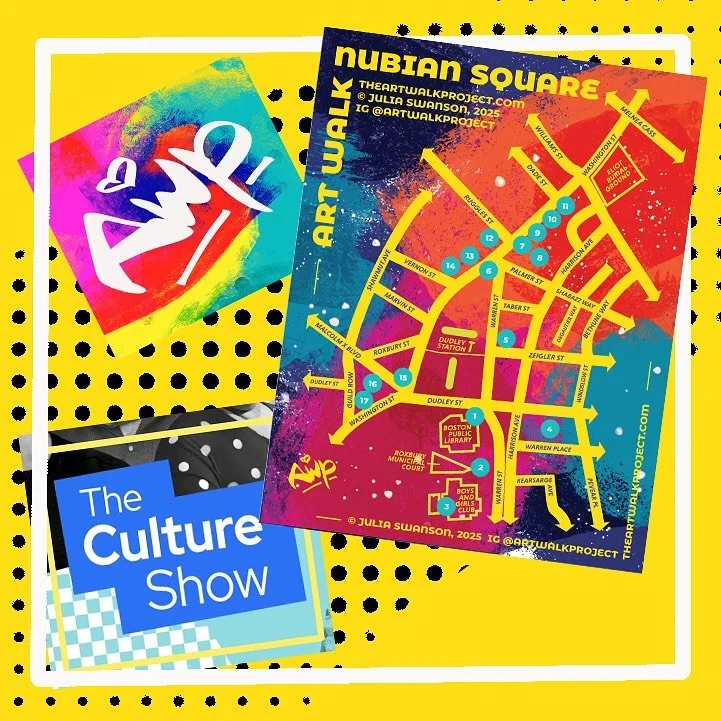 I have two very cool things to share! 

First, I had an absolutely awesome time joining the Culture Show at the Boston Public Library Studio! It was a cool new experience and a lot of fun!  We talked about some of the absolutely fantastic and inspiri