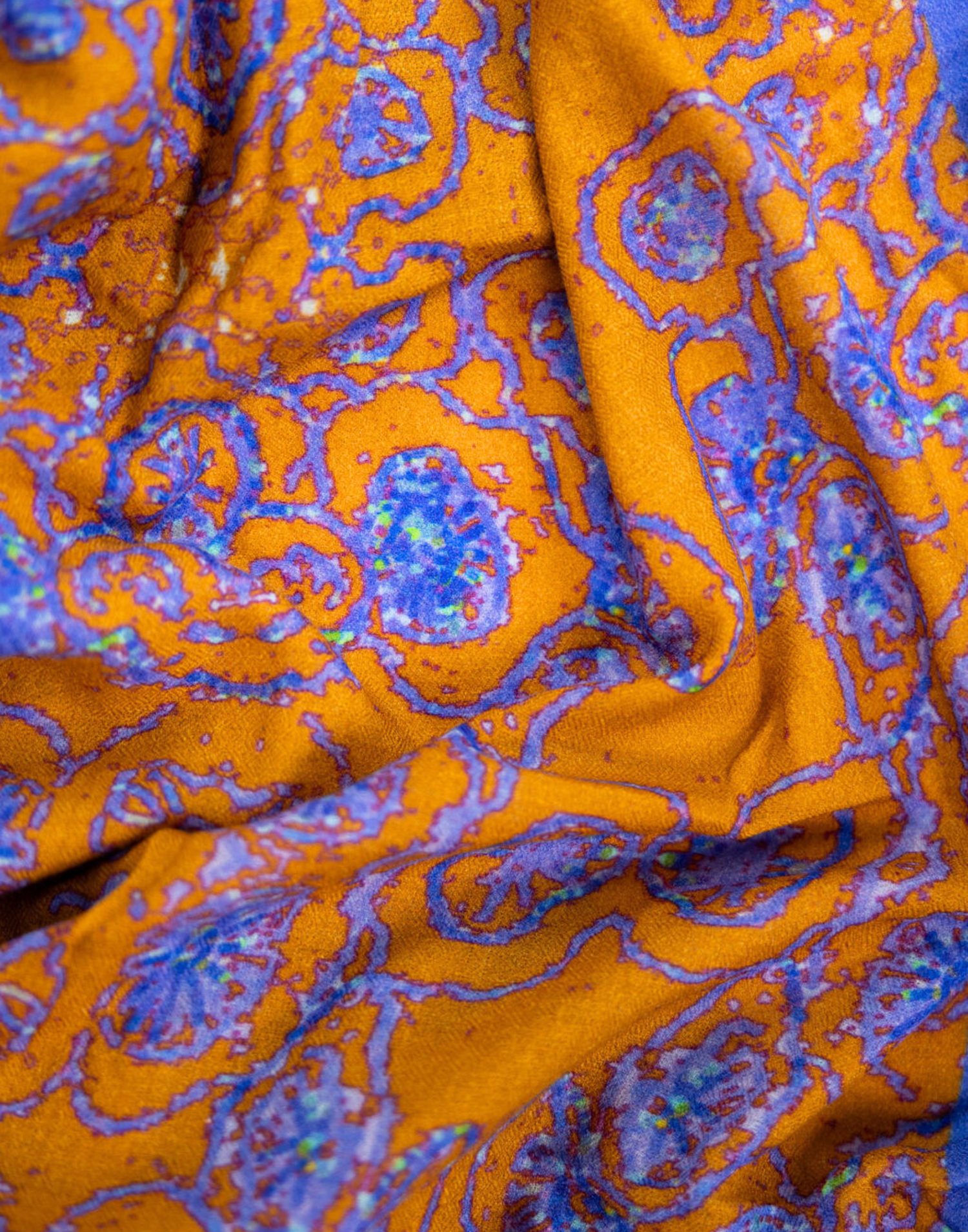 Indian Marigold Scarf — Sara Anderson