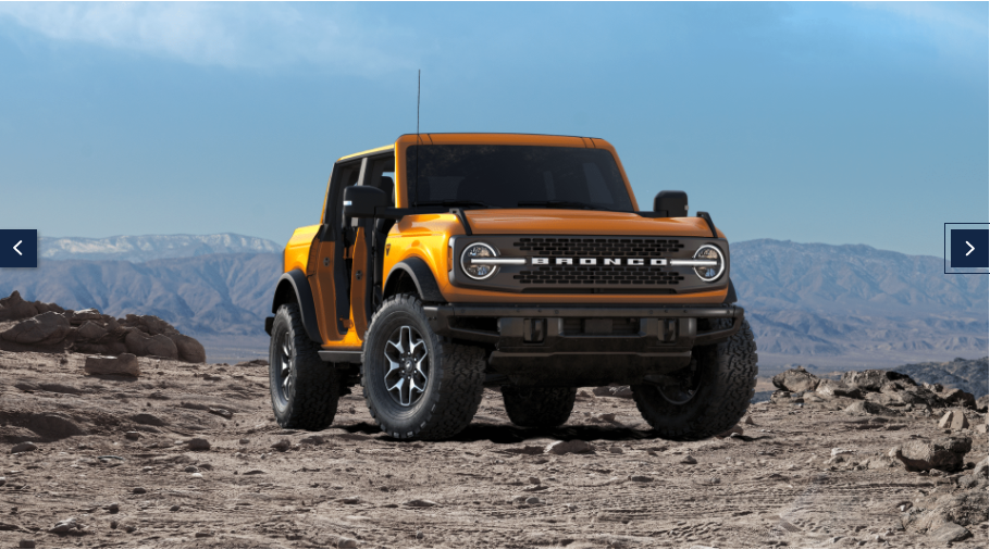 Bronco Sport Configurator Site
