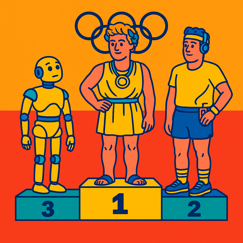 ANCIENT GREEKS: 1, HUMANOIDS: 0