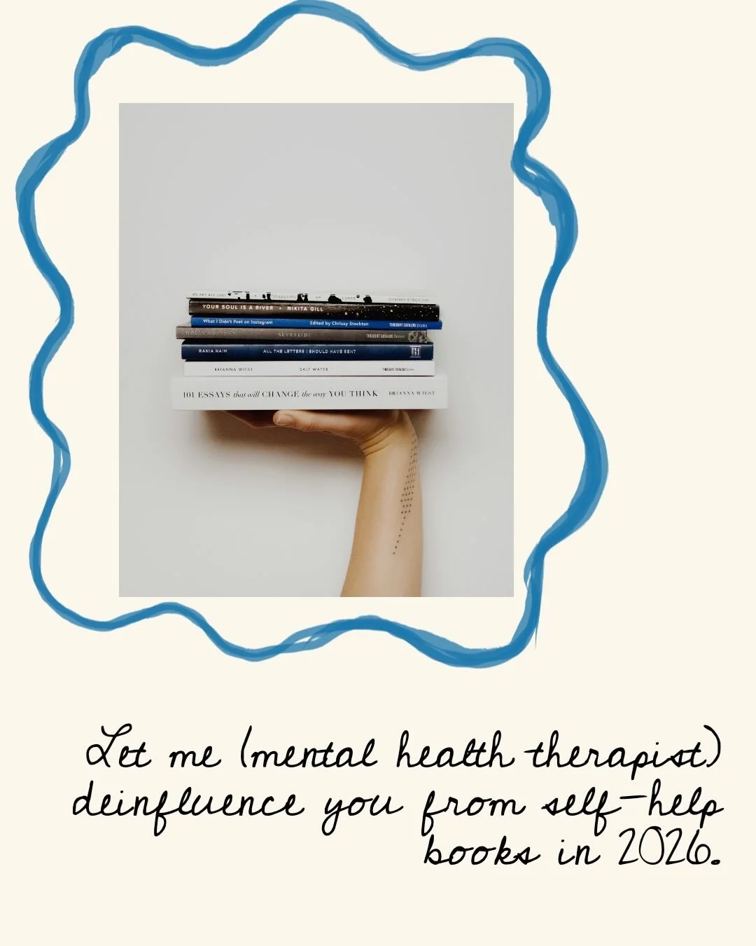 Why I don&rsquo;t recommend self-help books to my clients, and why you may consider giving them up in 2026 🤘🏼