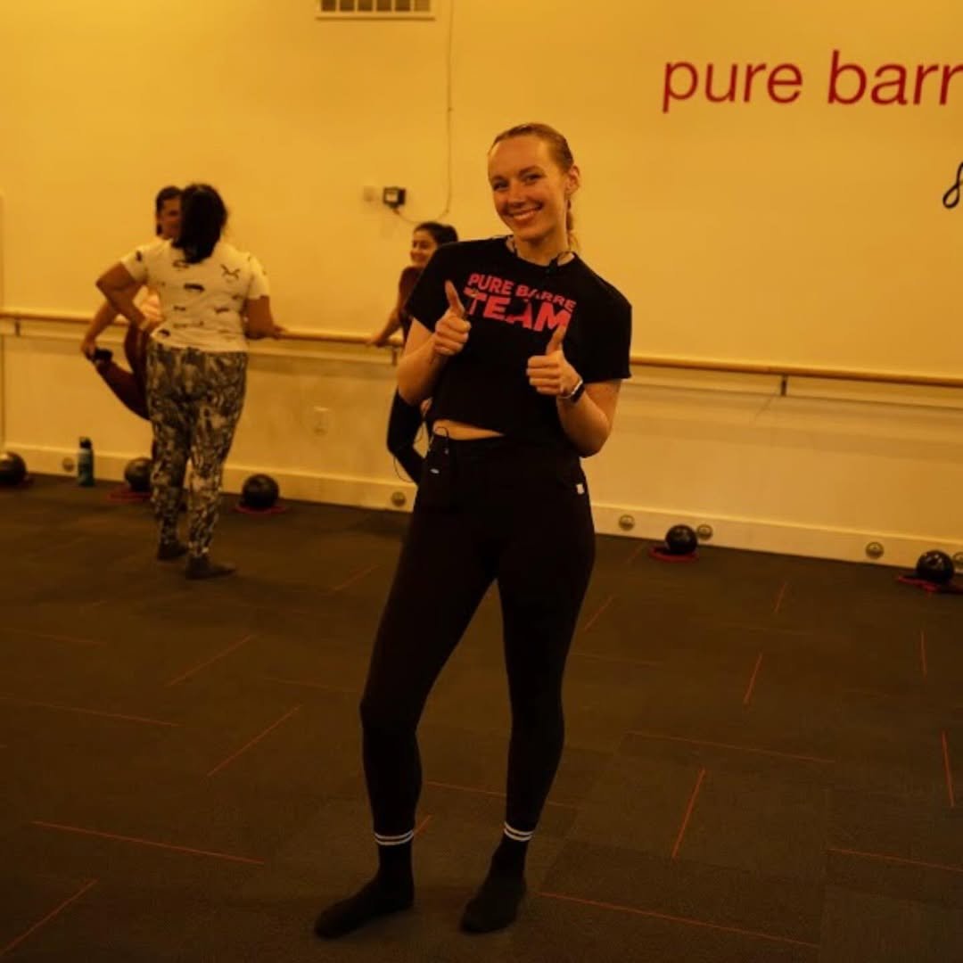 Throwback to last month’s @careerwomin x @purebarresea event! We had an amazing time sweating it out with a #barre workout. Did you know barre combines yoga, pilates, and ballet It’s the perfect way to connect and get fit together (2).jpg