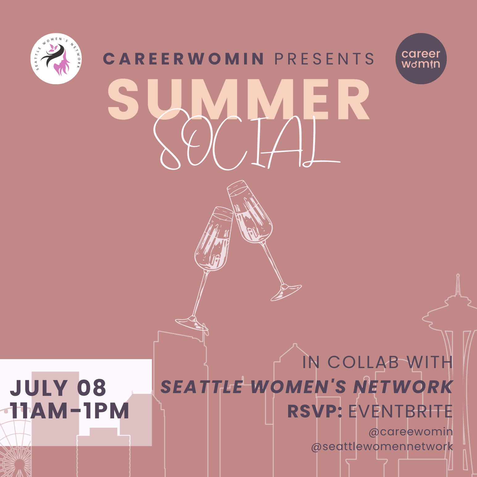 Seattle Women’s Network x CW Summer Social