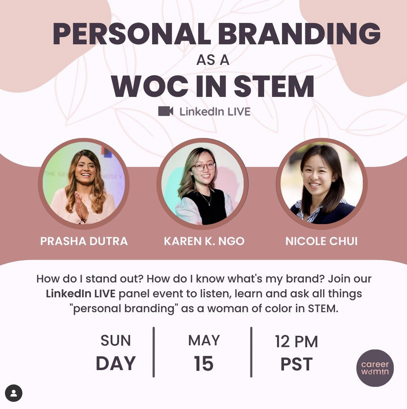 Personal Branding as WOC in STEM