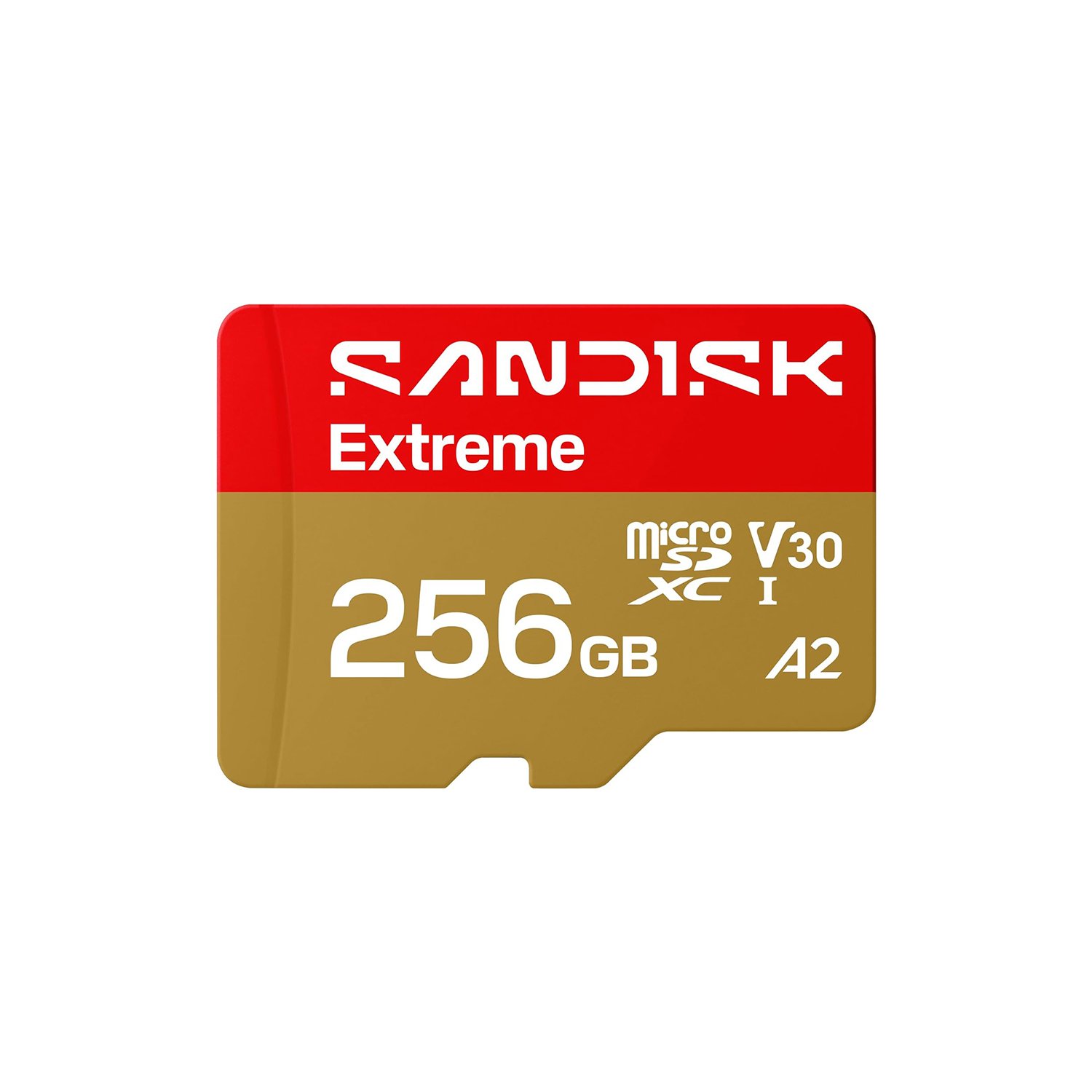 SanDisk Extreme microSDXC UHS-I Card 256GB – Up to 245MB/s Read, 170MB/s Write