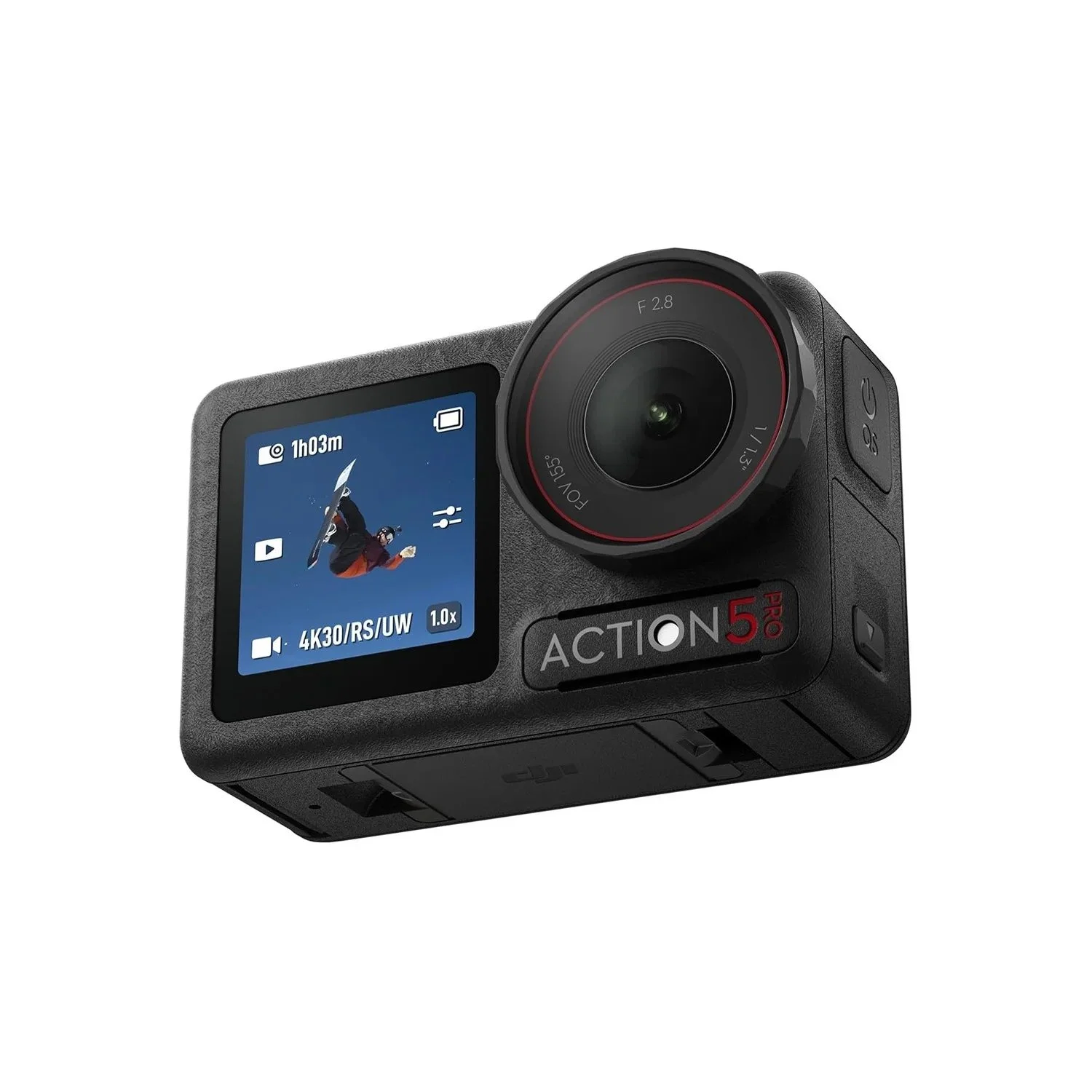 DJI Osmo Action 5 Pro Standard Combo – 1/1.3″ Sensor • 40MP Stills • 4K/120fps Action Camera • 4-Hour Battery • Dual OLED Screens