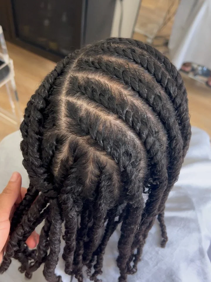 Flat twist come in all shapes and sizes. 

Slide 1: 3b hair 
Slide 2 &amp; 3: 4a/b hair 
Slide 4 &amp; 5: 3c hair 
Slide 6 &amp; 7: 4c hair

Here&rsquo;s why we love them:
~Easy up keep (tie scarf and done) 
~Very protective 
~Maximum moisture (produ