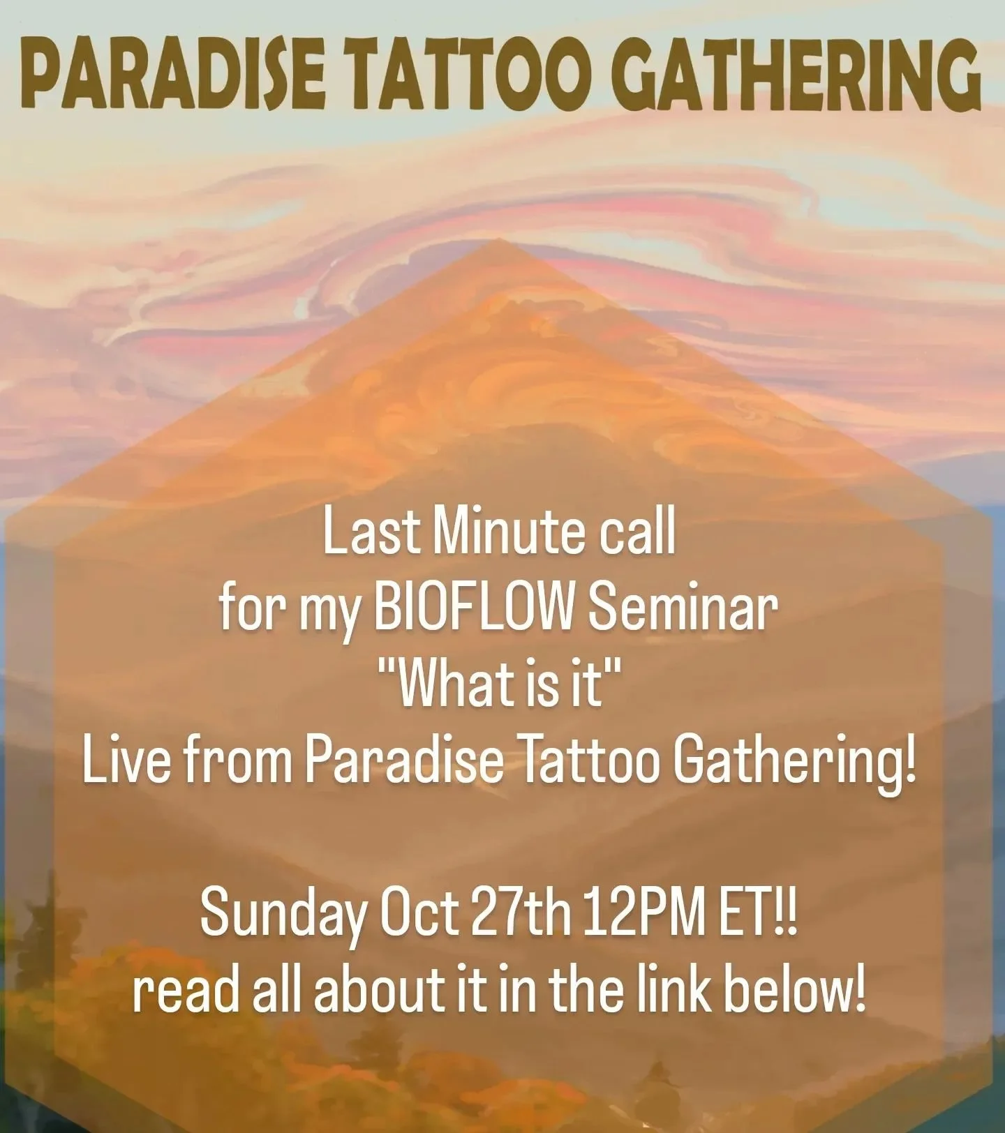 Hey Everybody who's been waiting for this after taking Priorities! This is happening tomorrow! go to the link in my latest story or my bio to book your tickets! don't forget to check the Time Zone for this (ET)