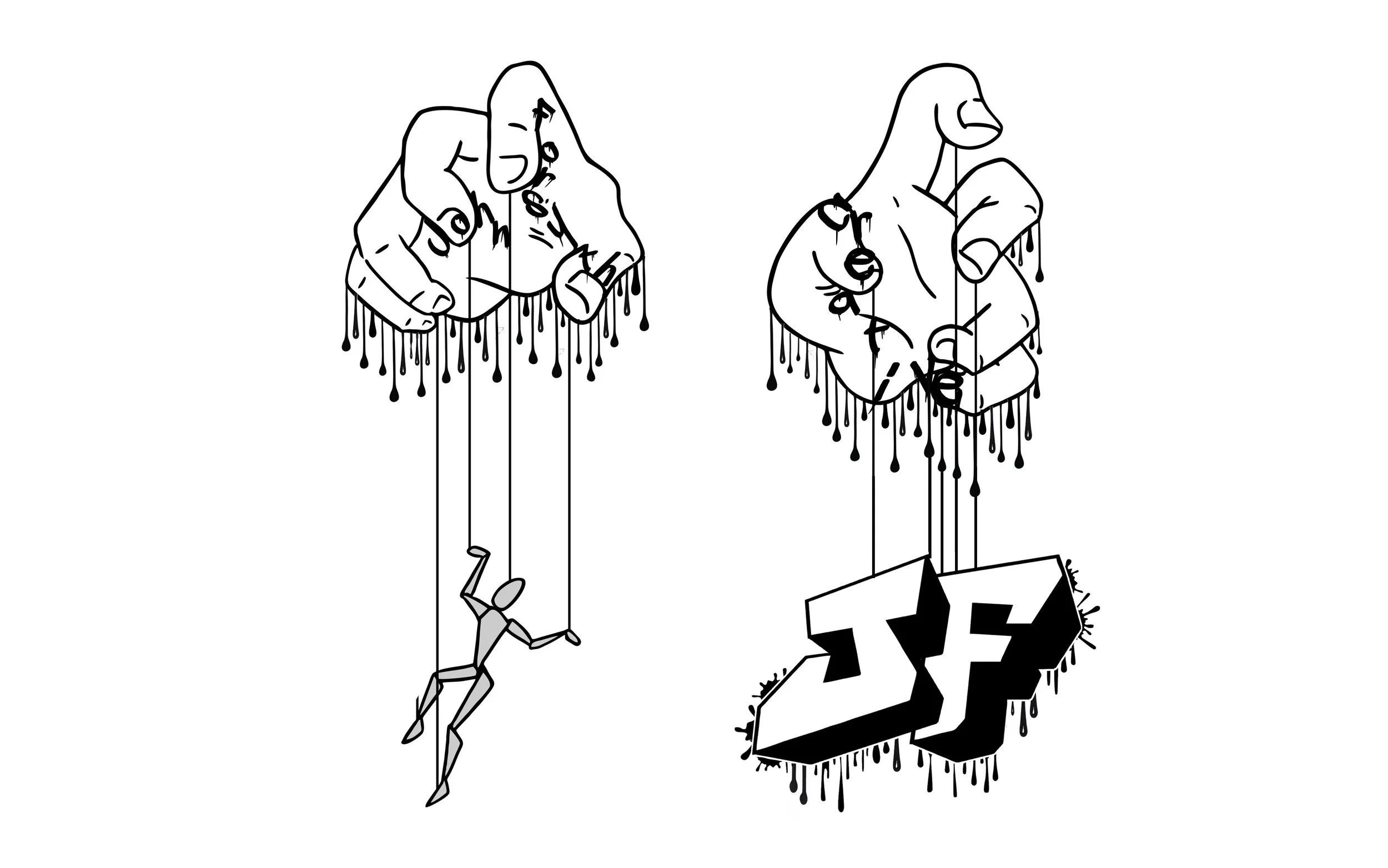 John Forsyth puppets