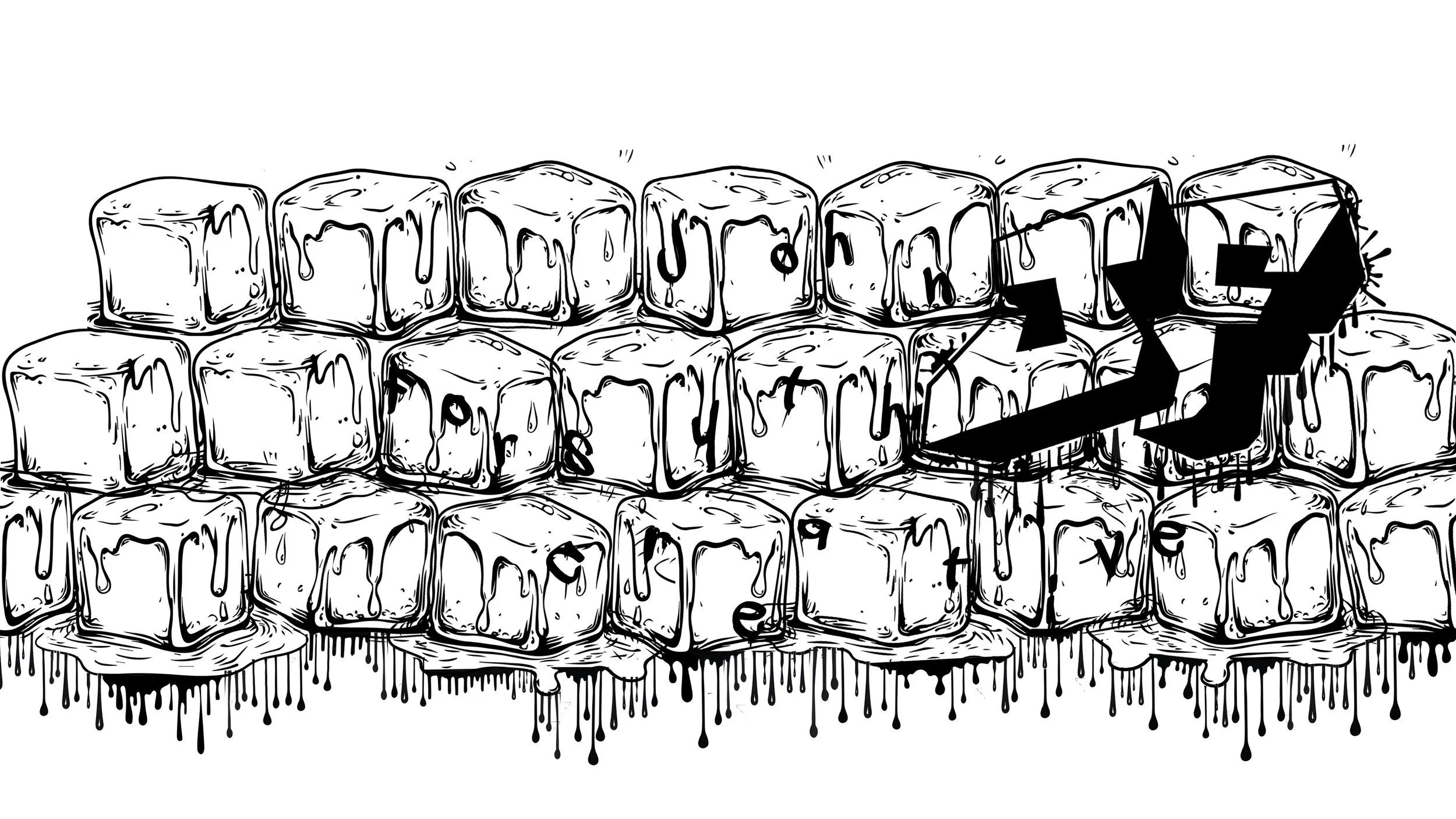 John Forsyth melting ice cubes
