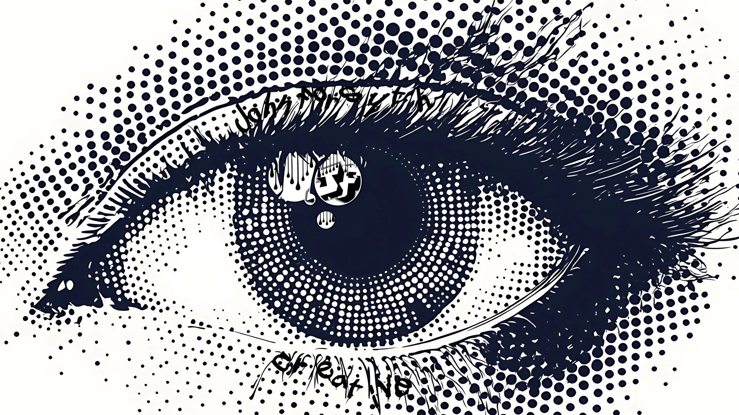 John Forsyth eyeball