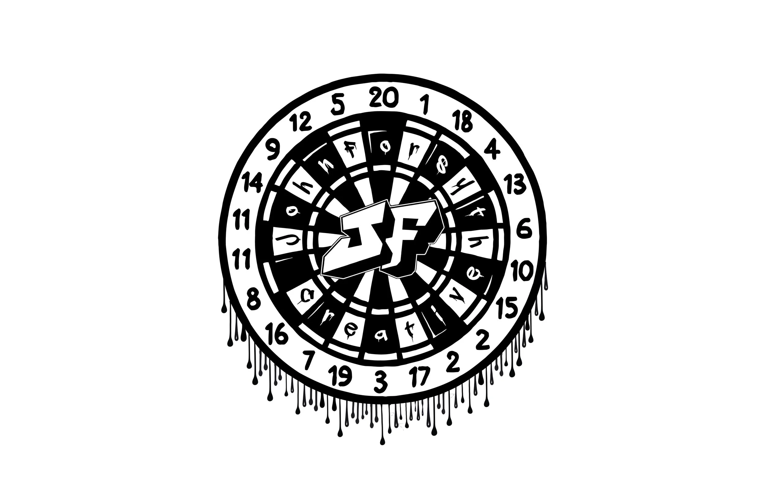 John Forsyth dart board