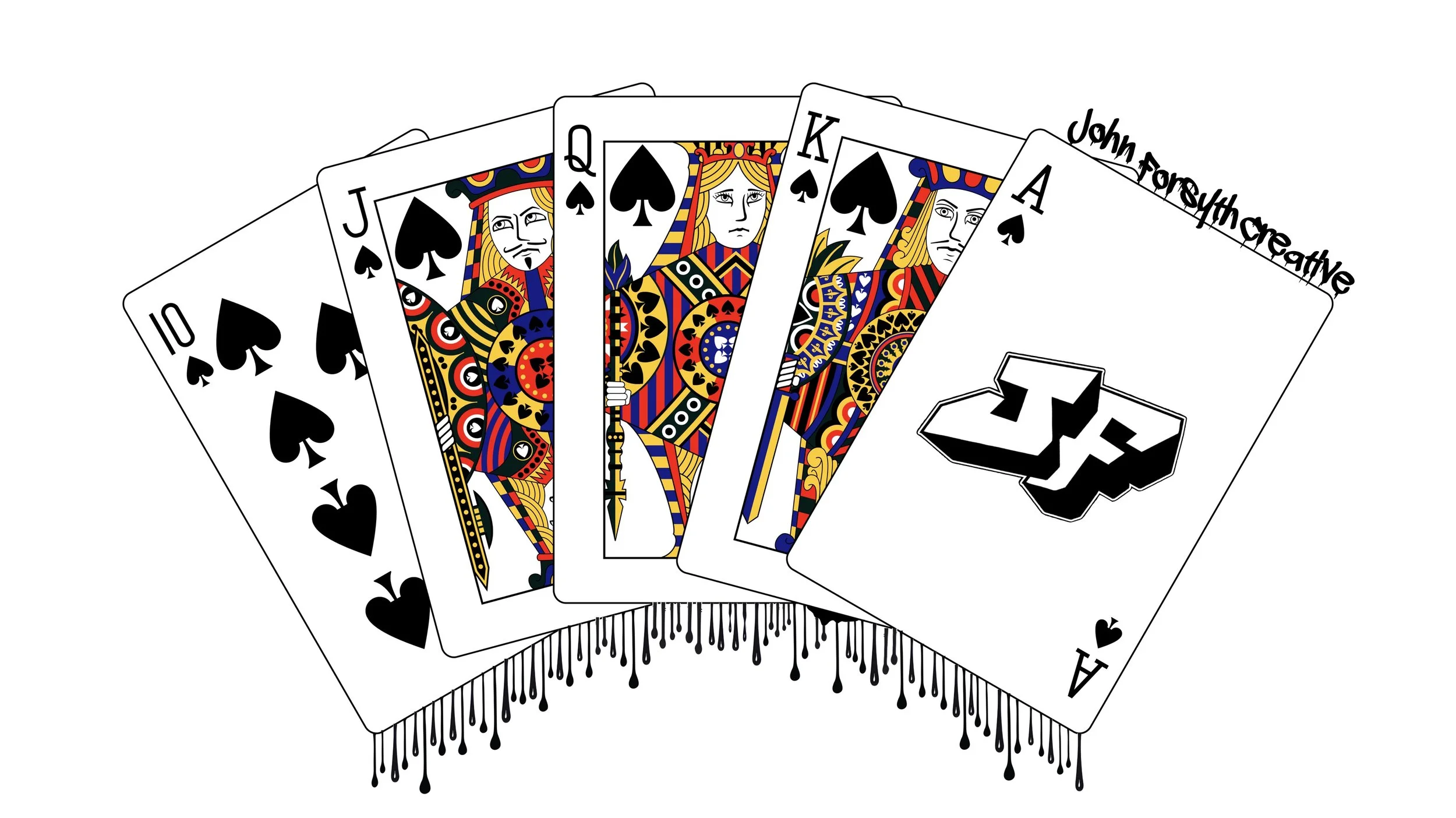 John Forsyth royal flush