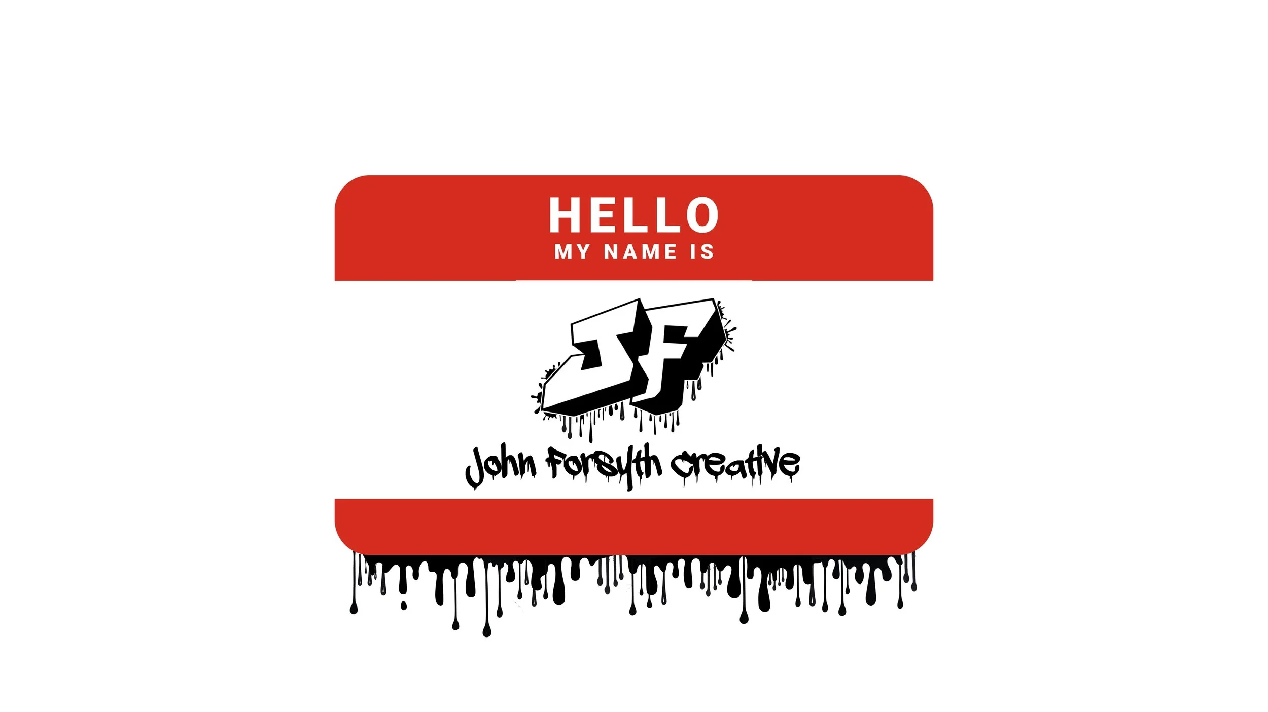 John Forsyth name tag