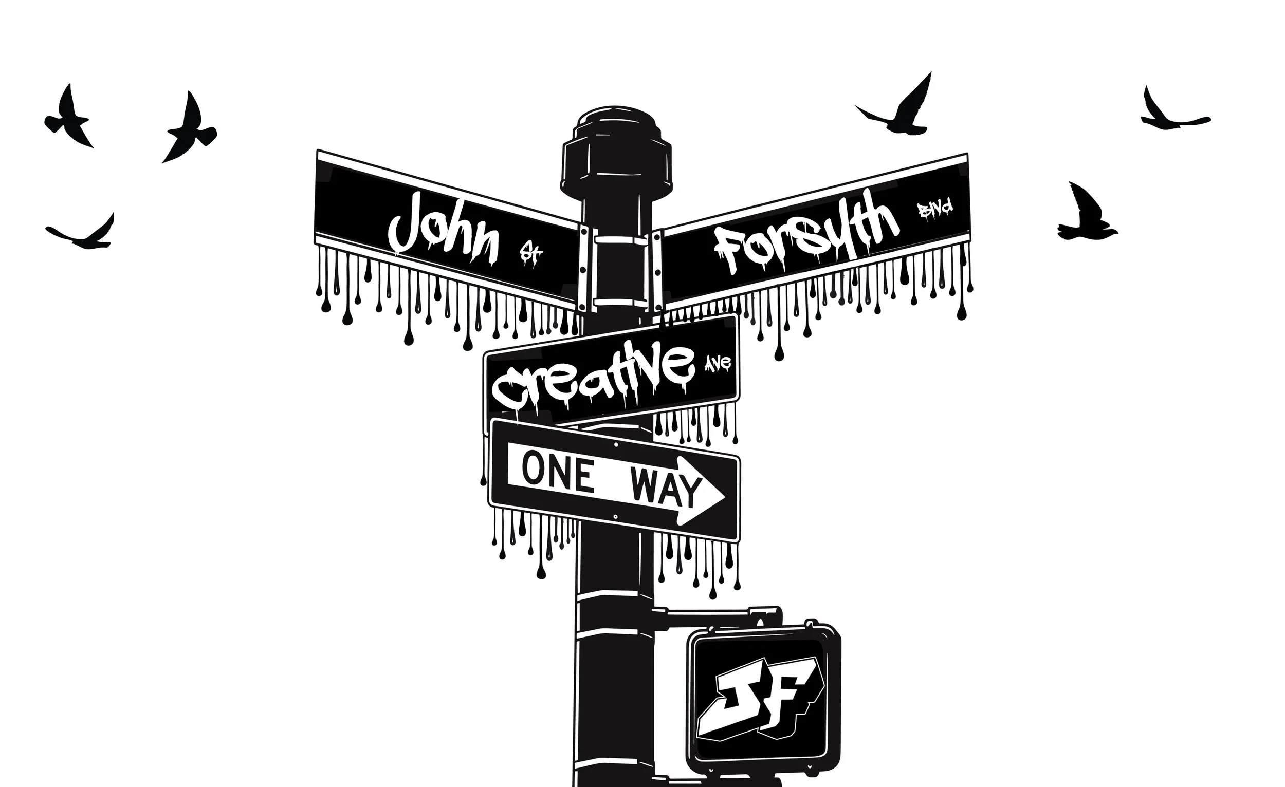 John Forsyth street intersection