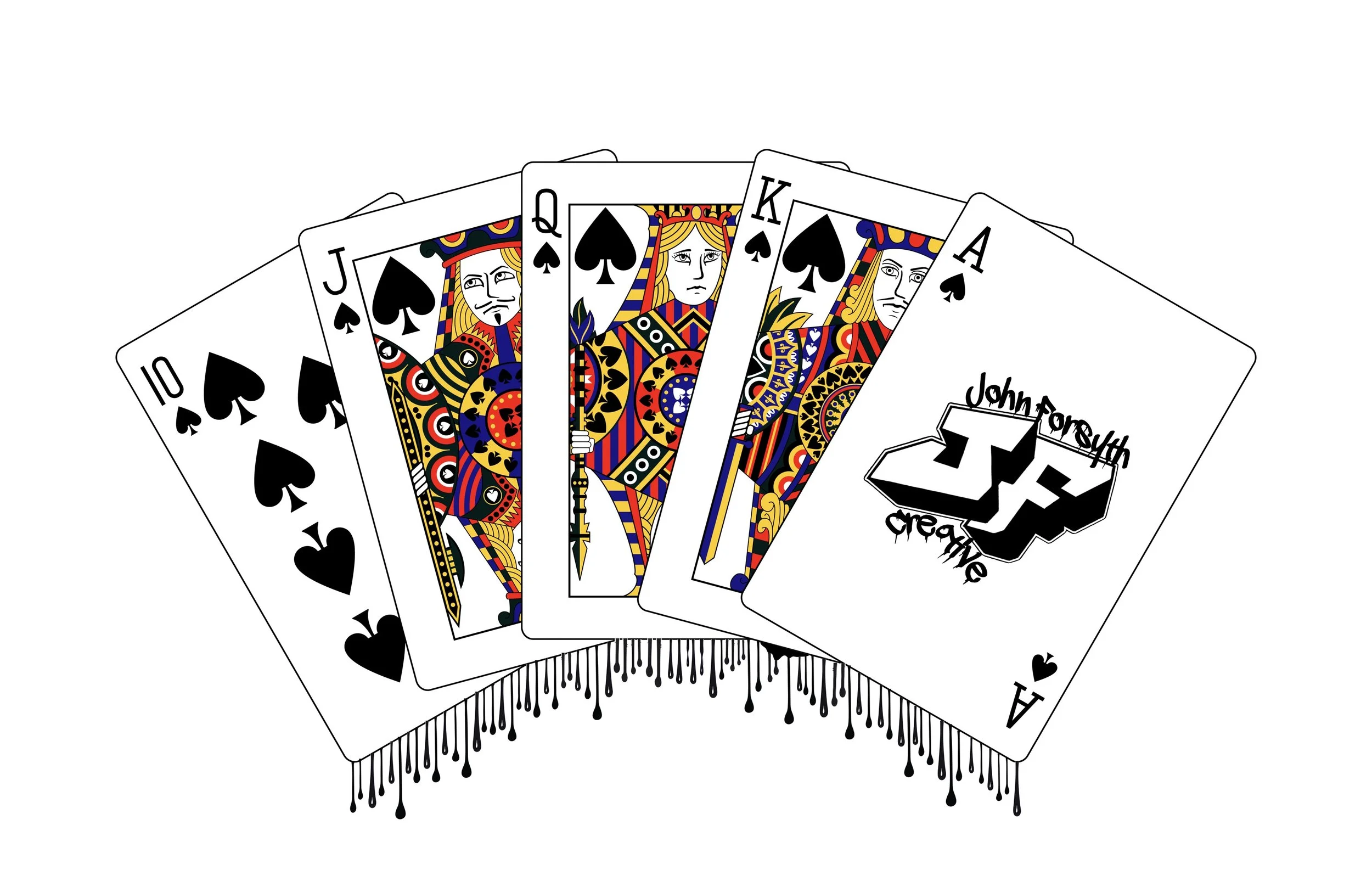 John Forsyth royal flush