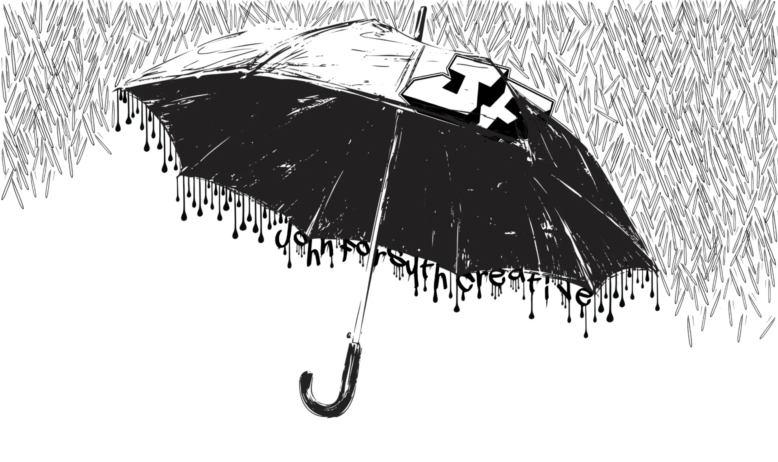John Forsyth umbrella