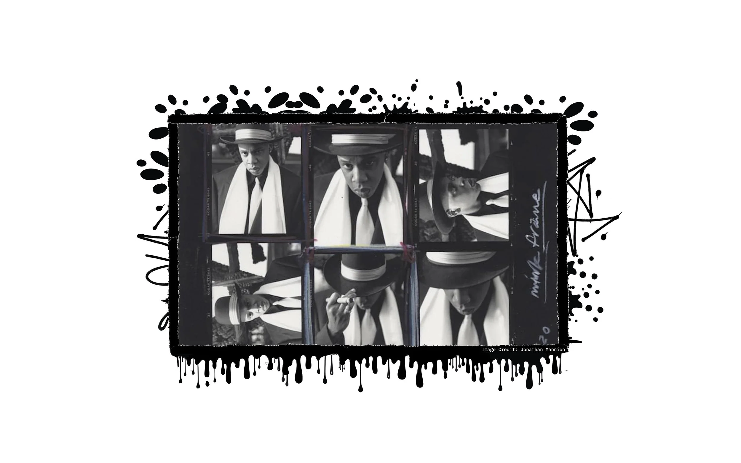 Jay-Z "Reasonable Doubt" cover sheet, 1996