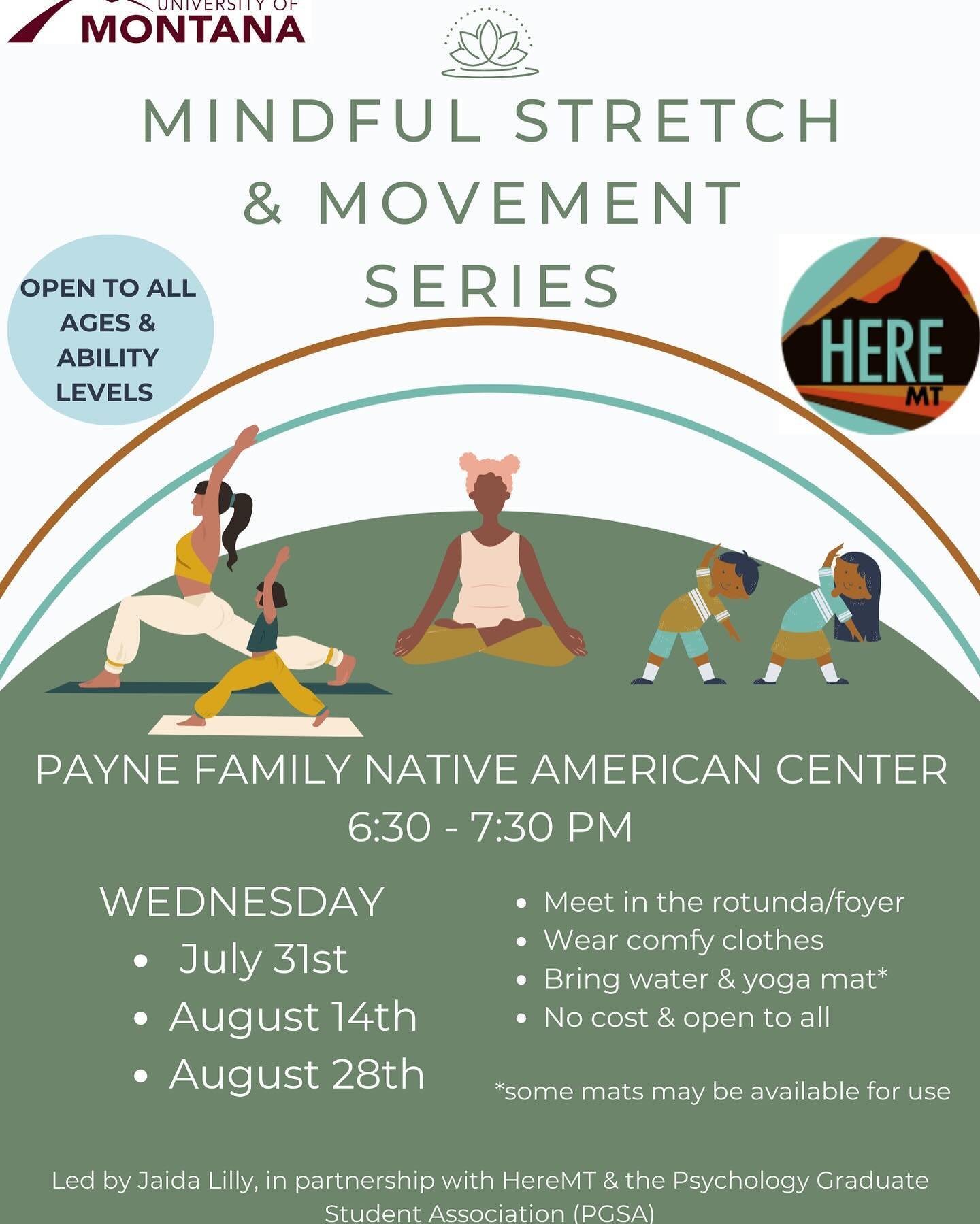 Come stretch with us! 
Intentionally for POC, also open to all! 
Free, donations welcome