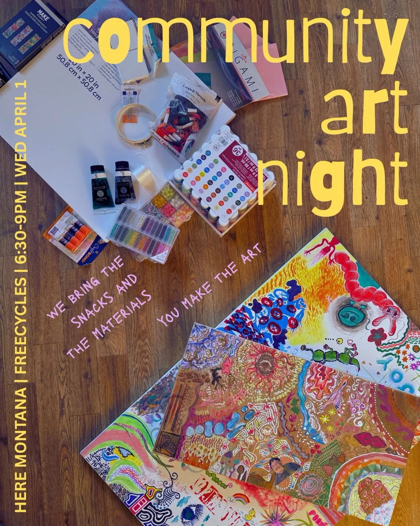 Art night! See you there!